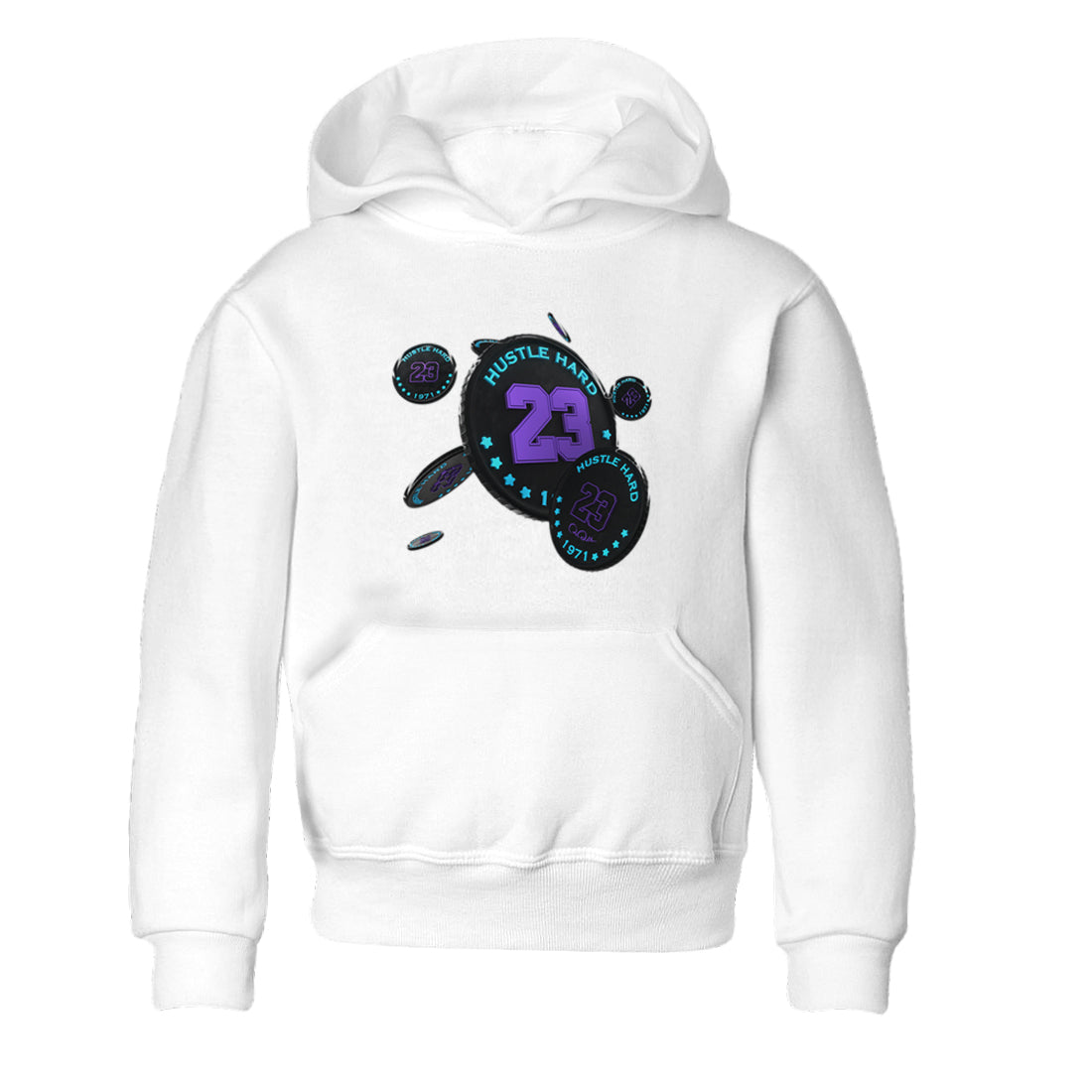 Coin Drop Kids Tops - Air Jordan 6 Aqua