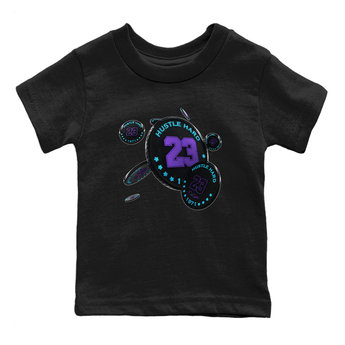 Coin Drop Kids Tops - Air Jordan 6 Aqua