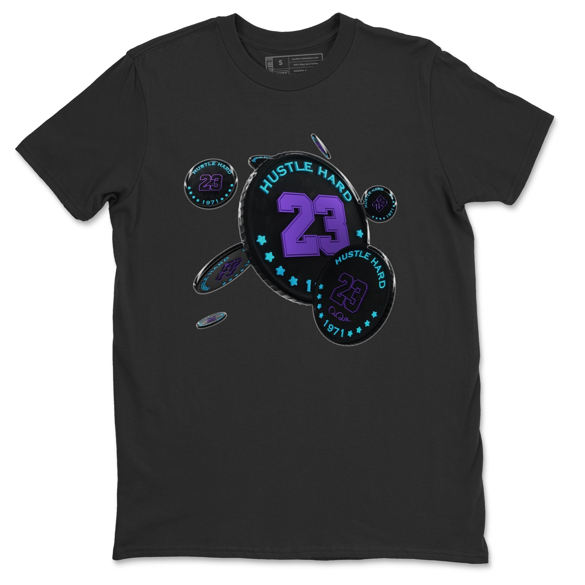 Coin Drop Unisex Tops - Air Jordan 6 Aqua