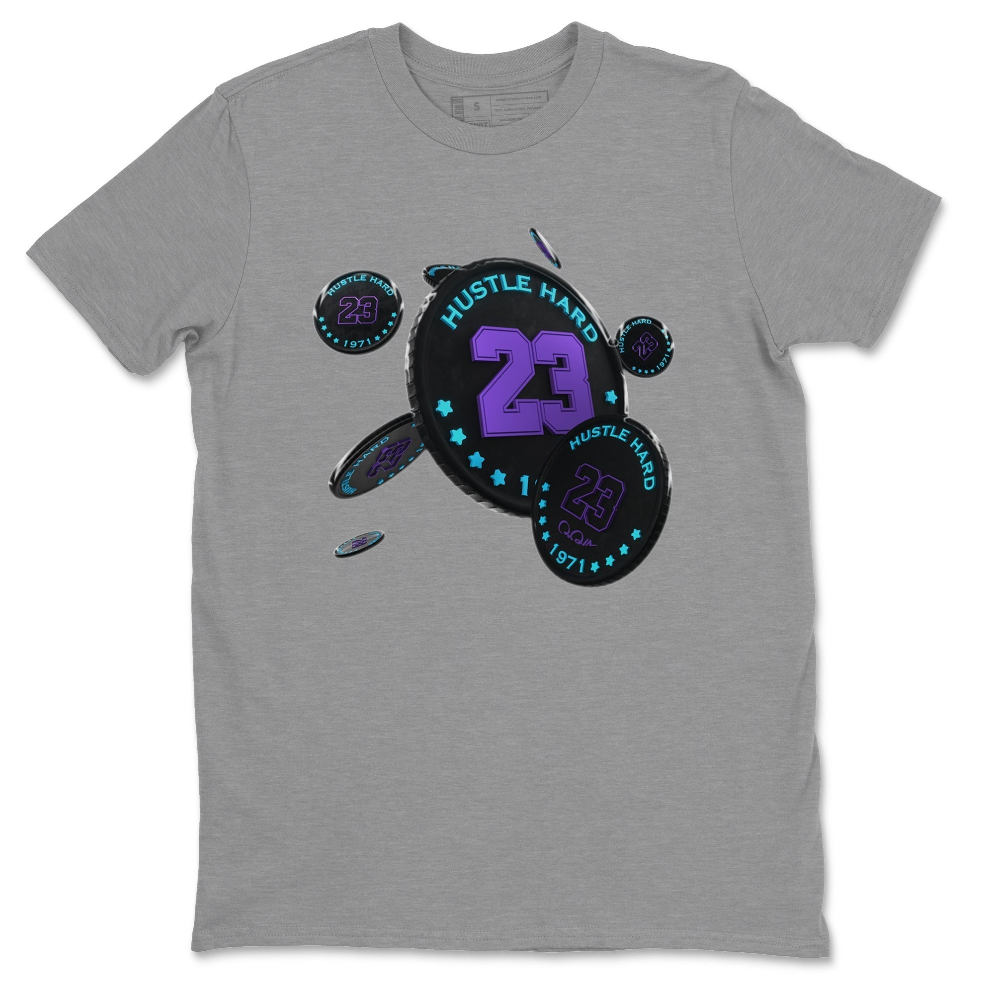 Coin Drop Unisex Tops - Air Jordan 6 Aqua