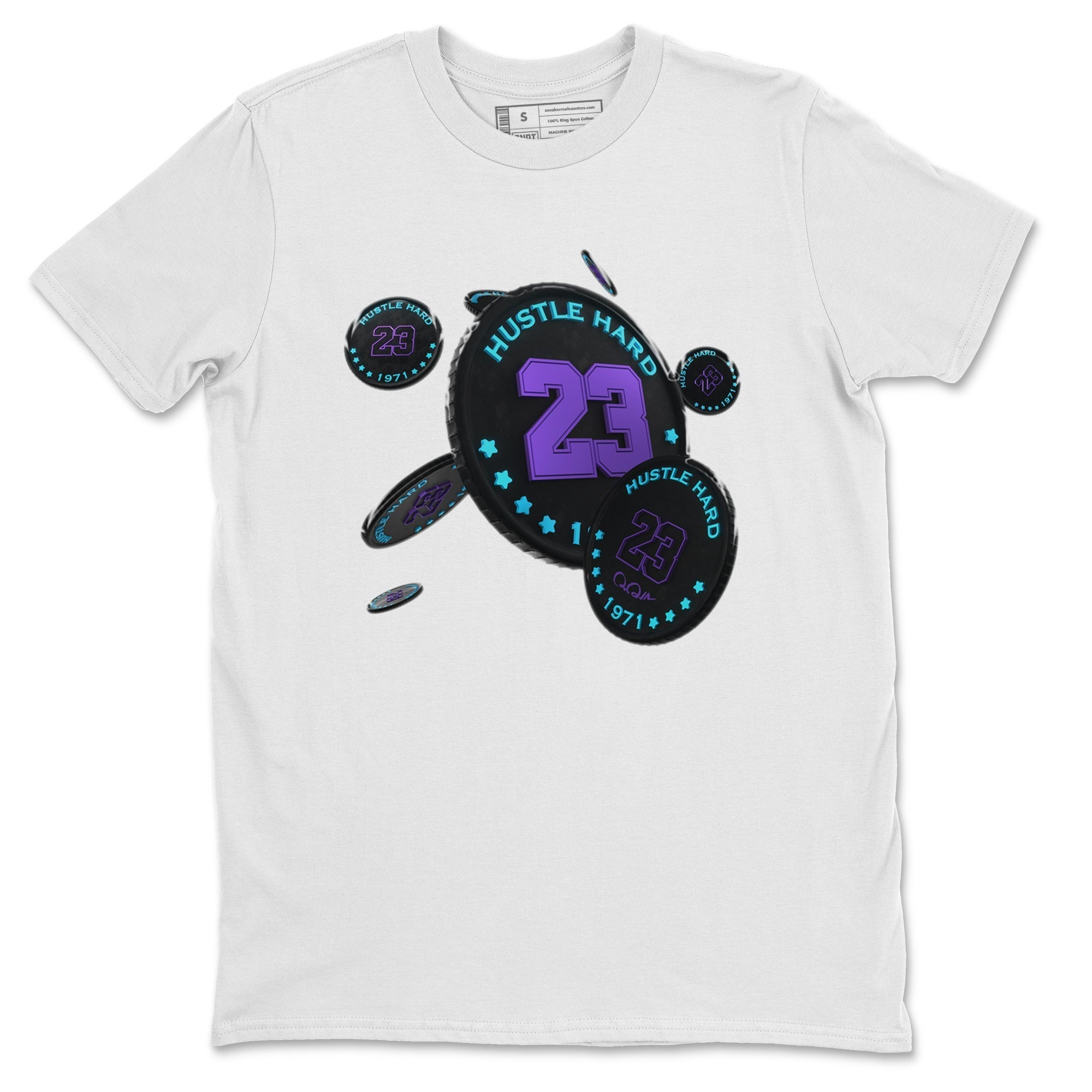 Coin Drop Unisex Tops - Air Jordan 6 Aqua
