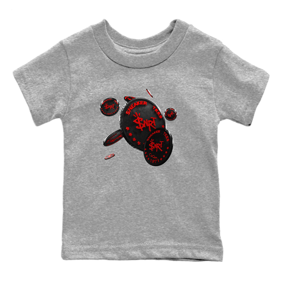 Coin Drop Kids Tops - Air Jordan 6 Toro Bravo