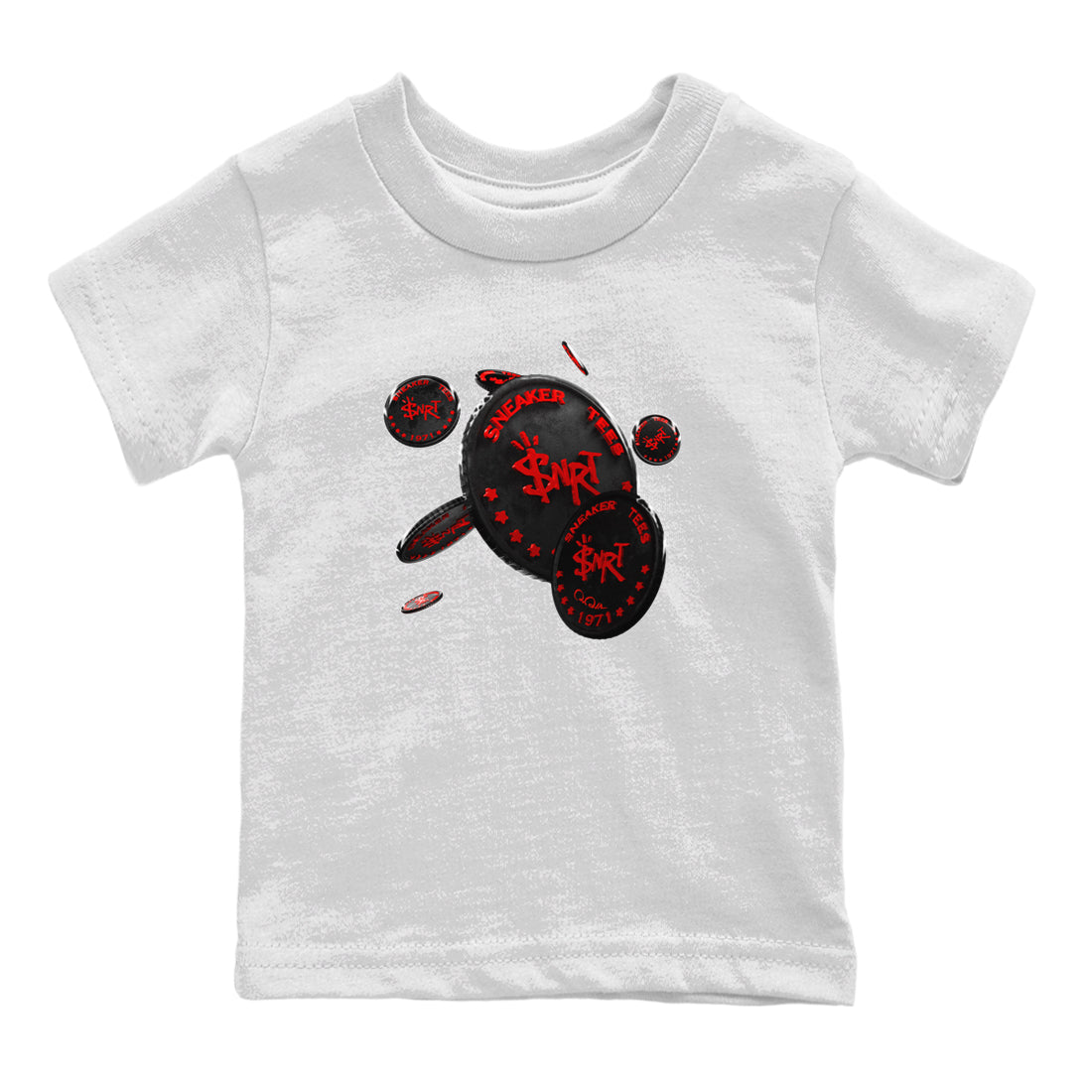 Coin Drop Kids Tops - Air Jordan 6 Toro Bravo