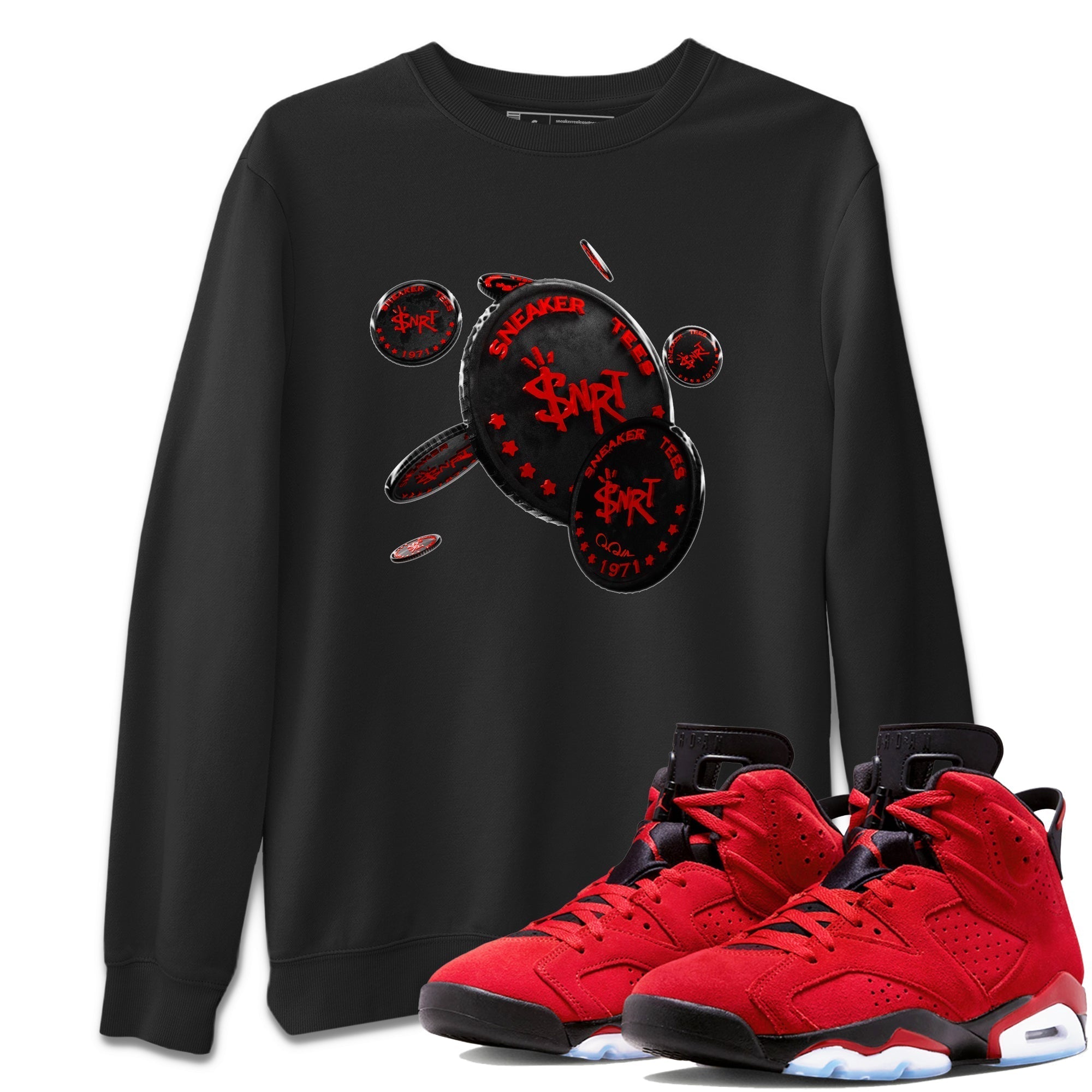 Coin Drop Unisex Tops - Air Jordan 6 Toro Bravo