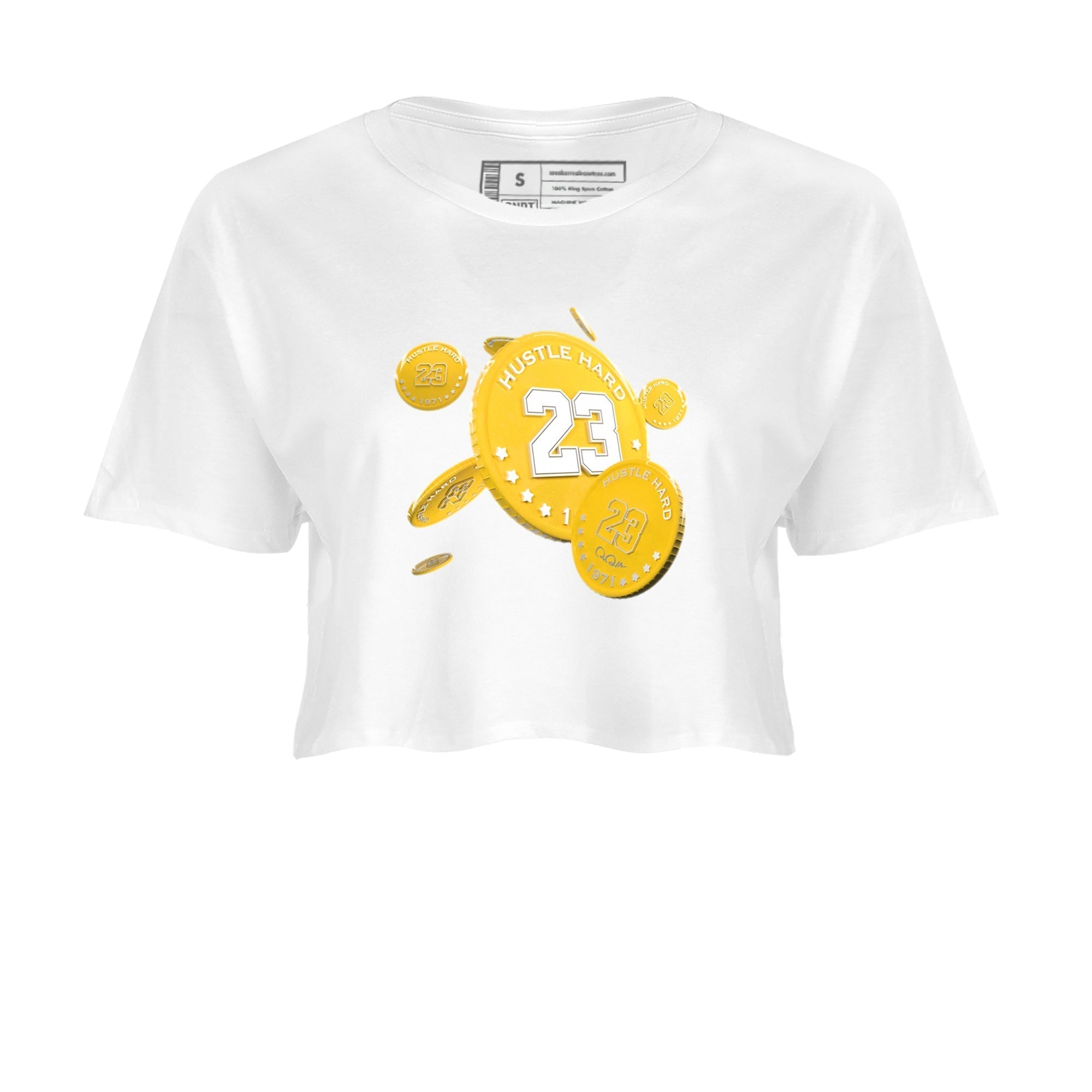Coin Drop snkmatch Women's Top - Air Jordan 6 Yellow Ochre