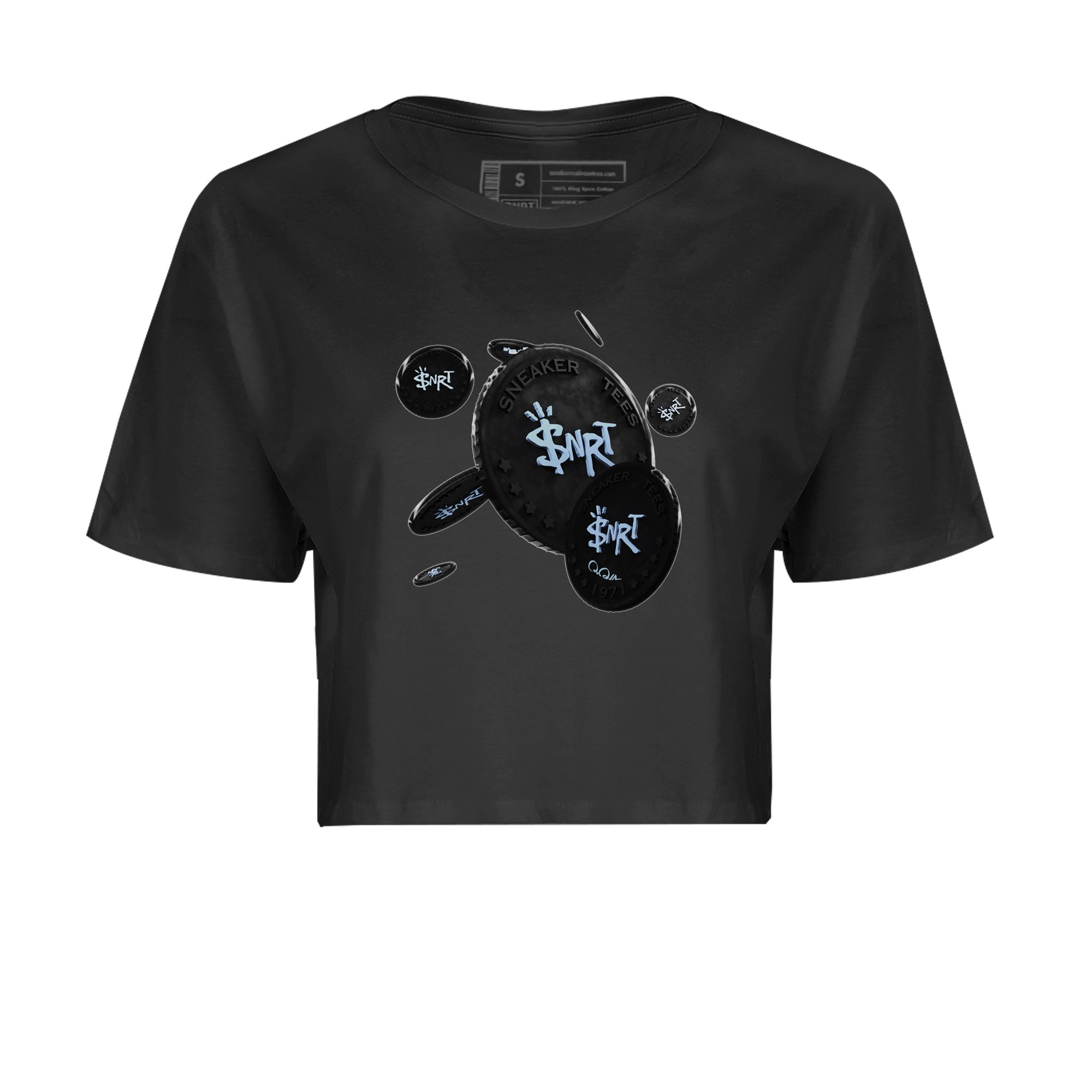 Coin Drop Women's Tops - Air Jordan 7 Chambray