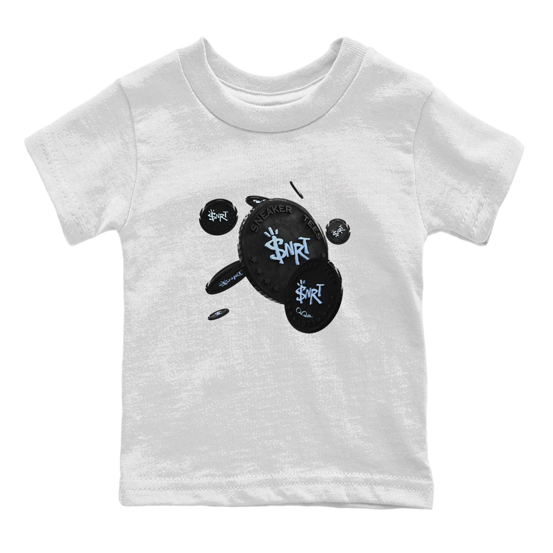 Coin Drop Kids Tops - Air Jordan 7 Chambray