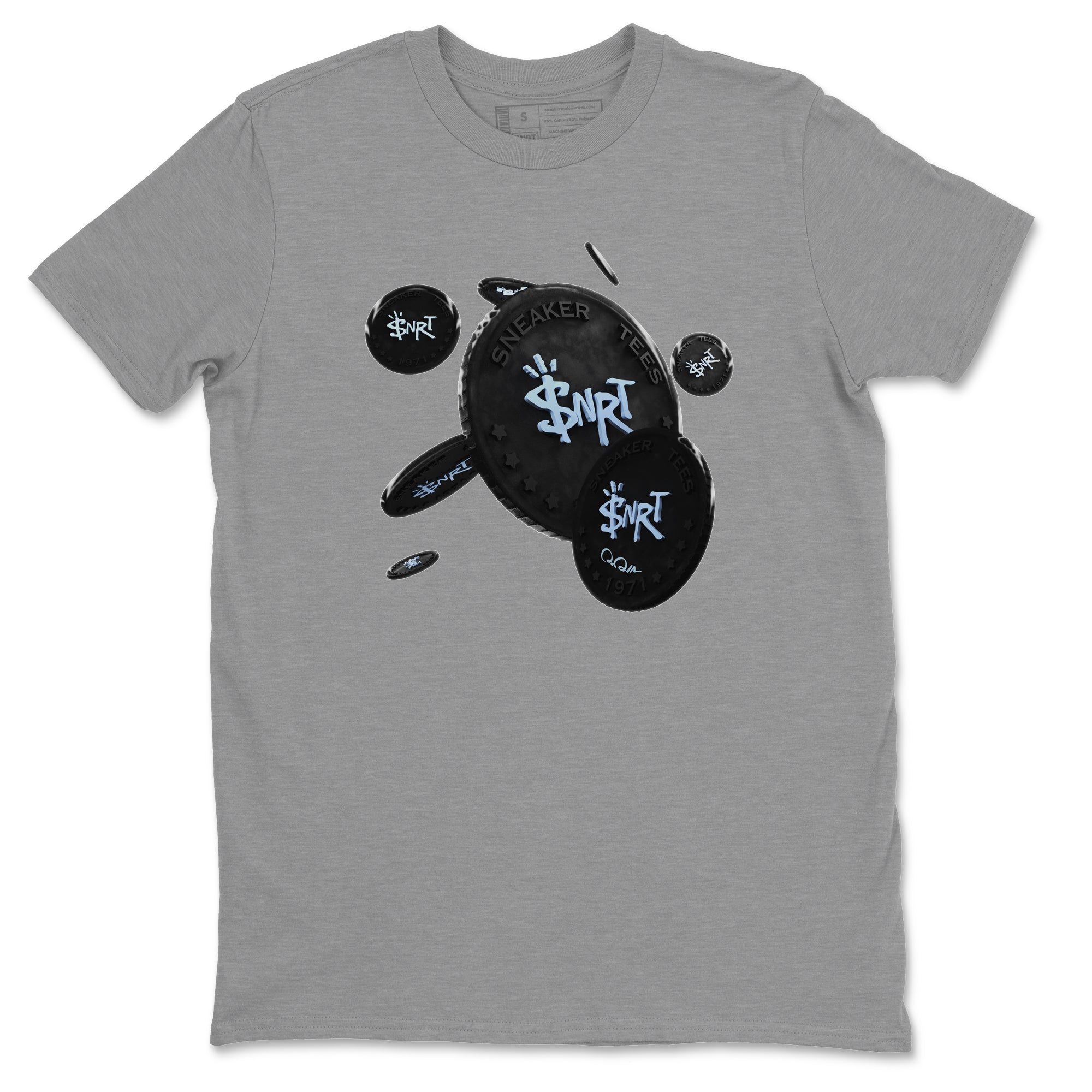 Coin Drop Unisex Tops - Air Jordan 7 Chambray