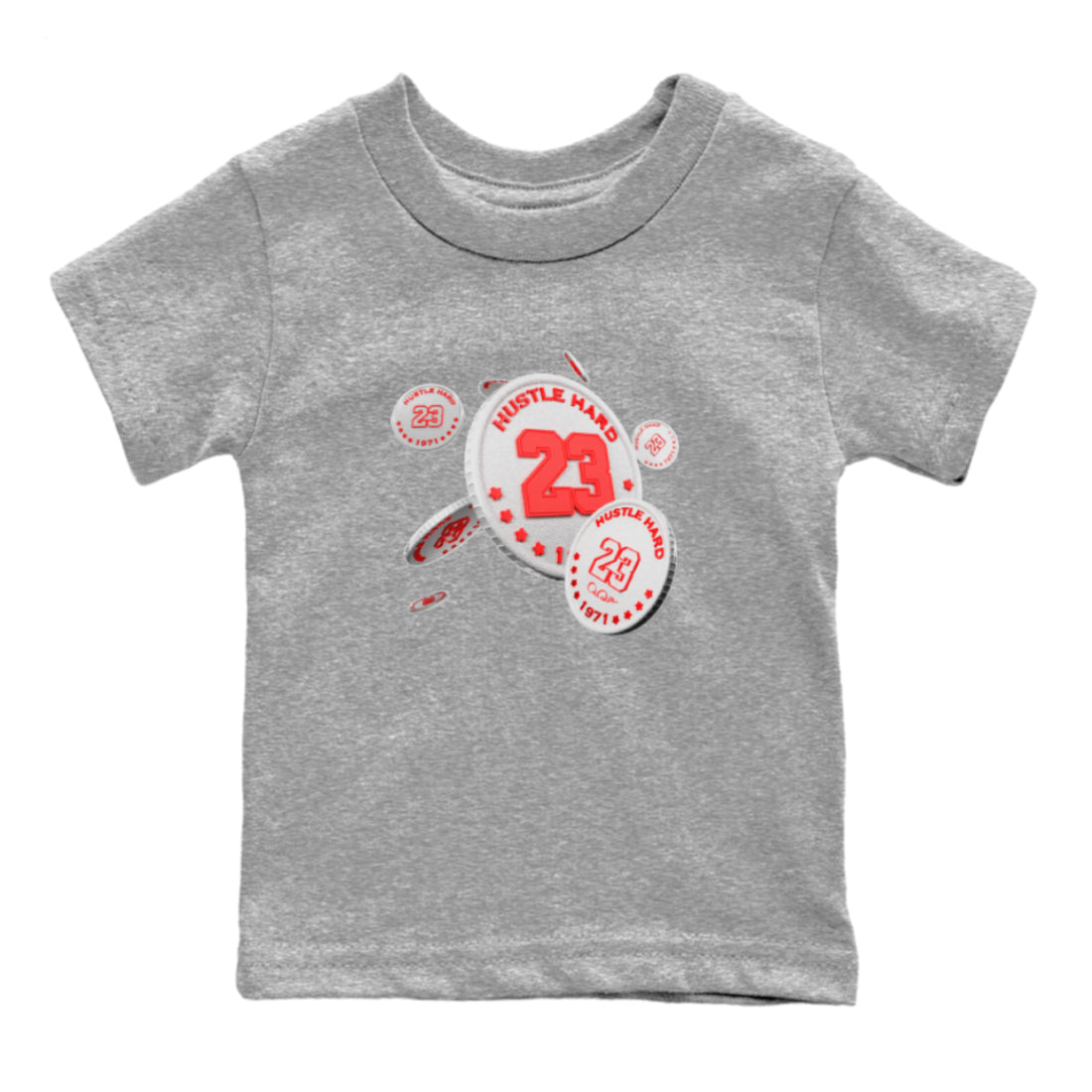 Coin Drop Kids Tops - Air Jordan 7 White Infrared