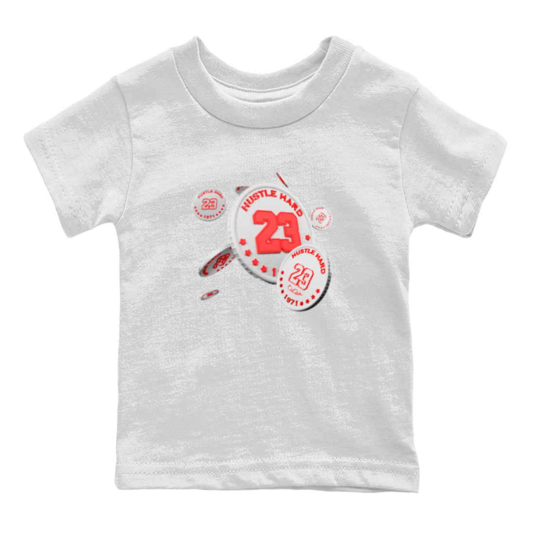 Coin Drop Kids Tops - Air Jordan 7 White Infrared