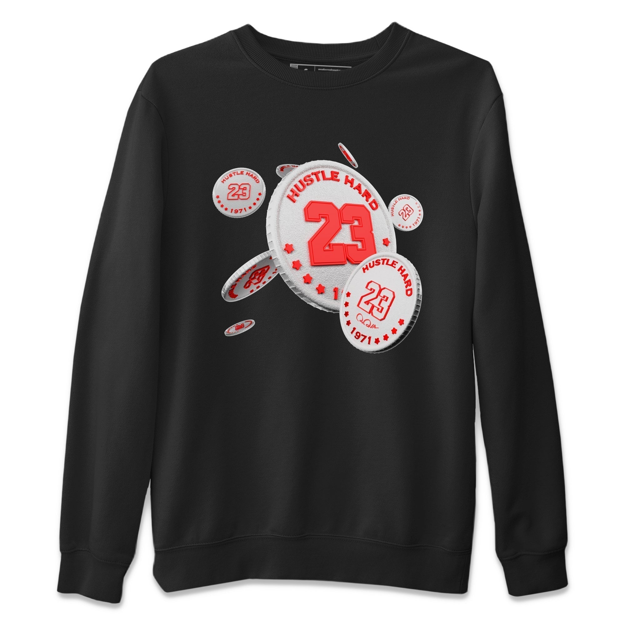 Coin Drop Unisex Tops - Air Jordan 7 White Infrared