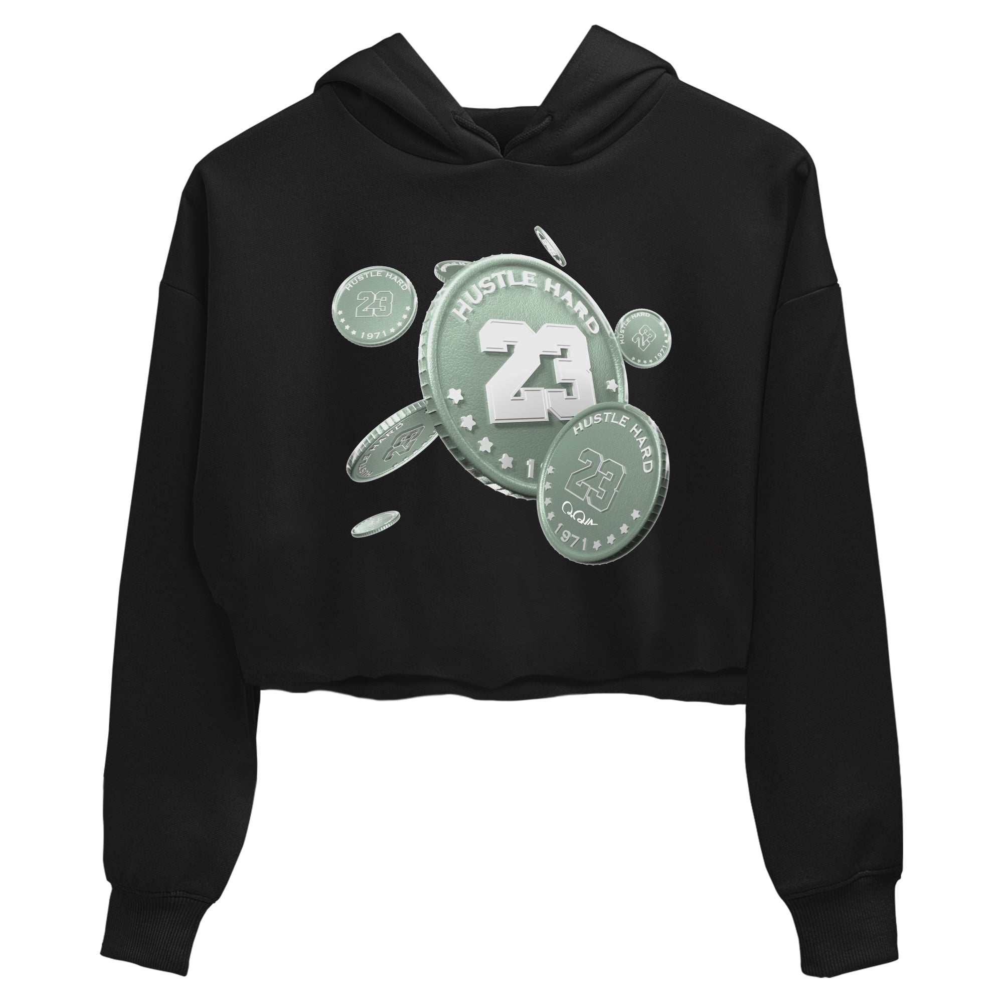 Coin Drop Women's Tops - Dunk Mica Green