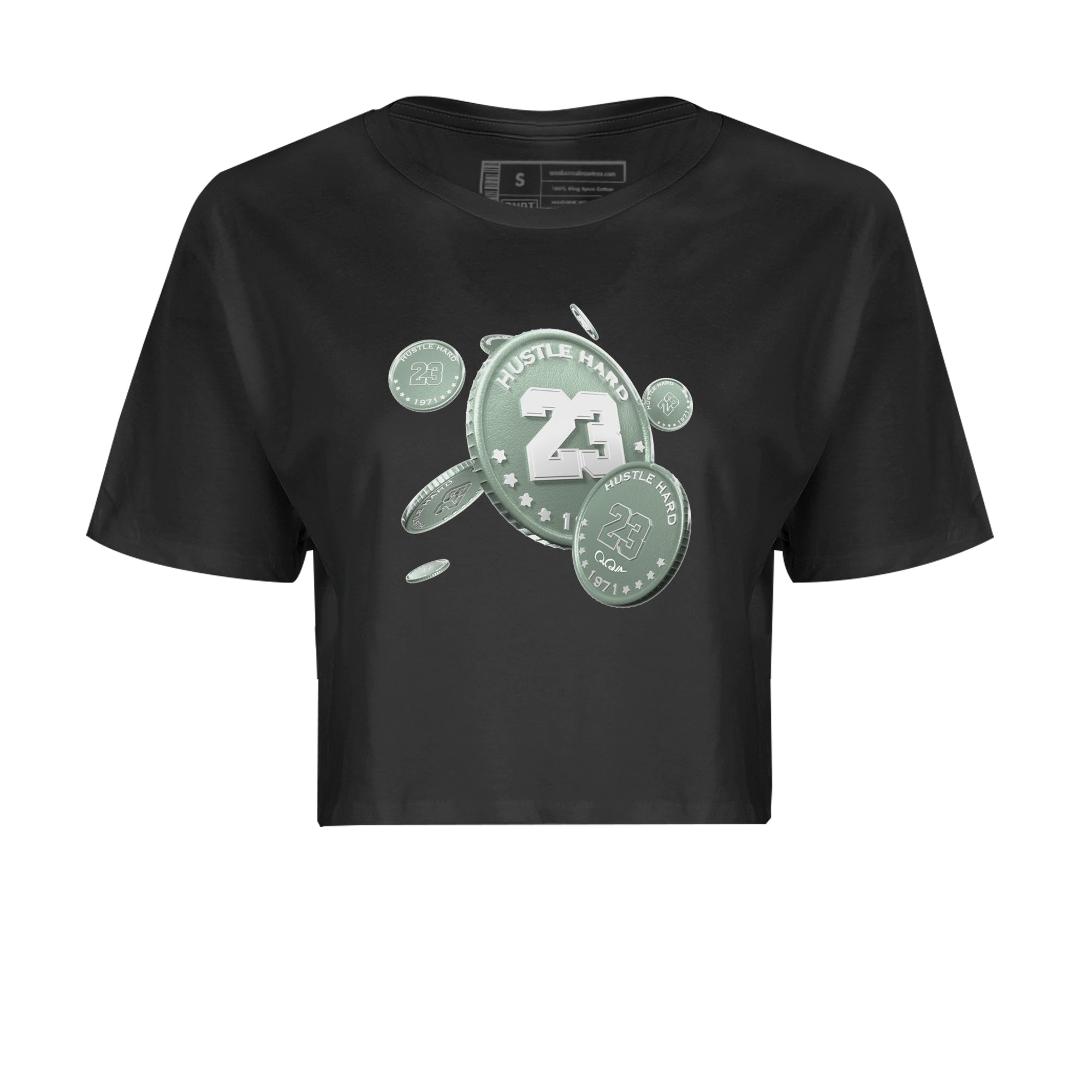 Coin Drop Women's Tops - Dunk Mica Green