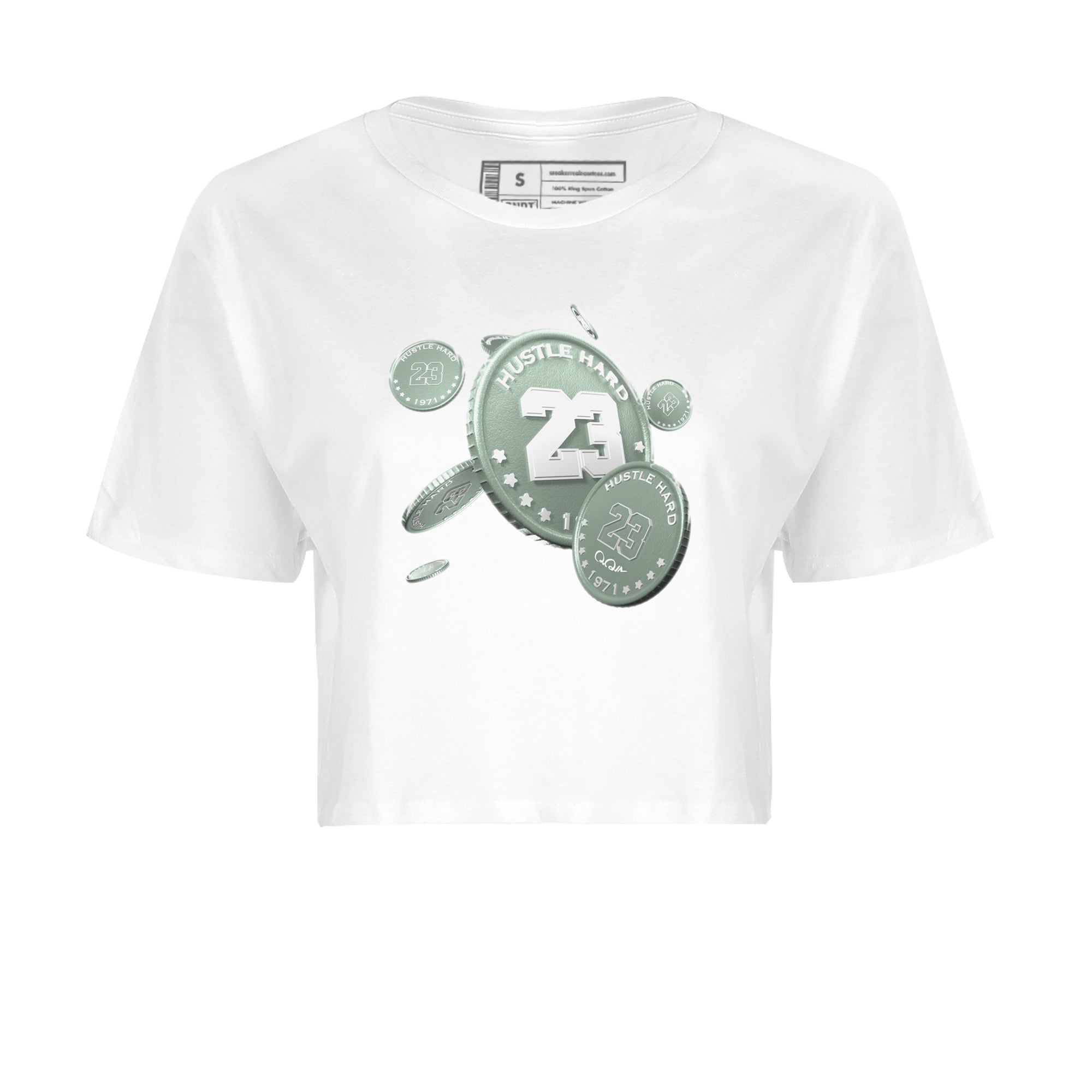 Coin Drop Women's Tops - Dunk Mica Green