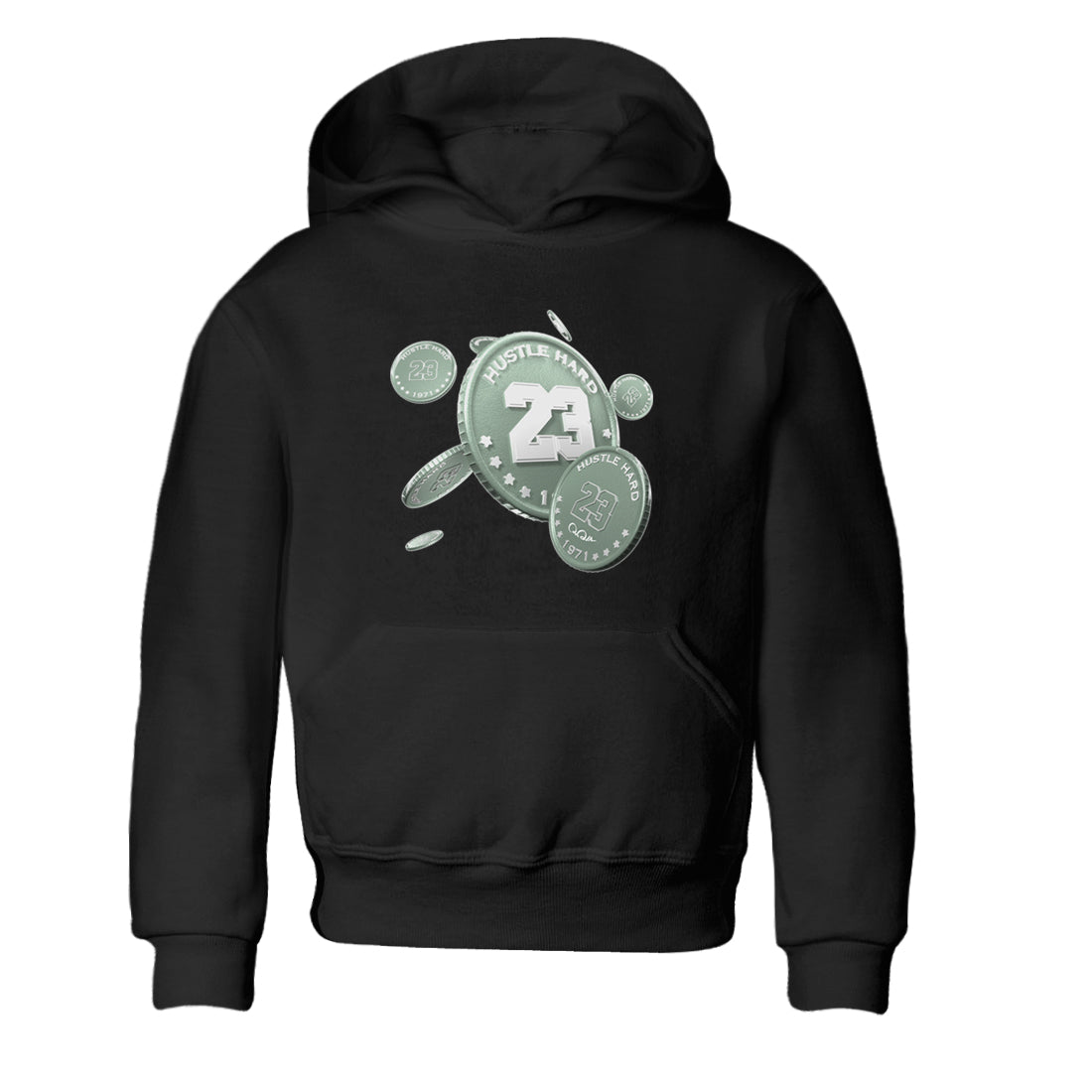 Coin Drop Kids Tops - Dunk Mica Green