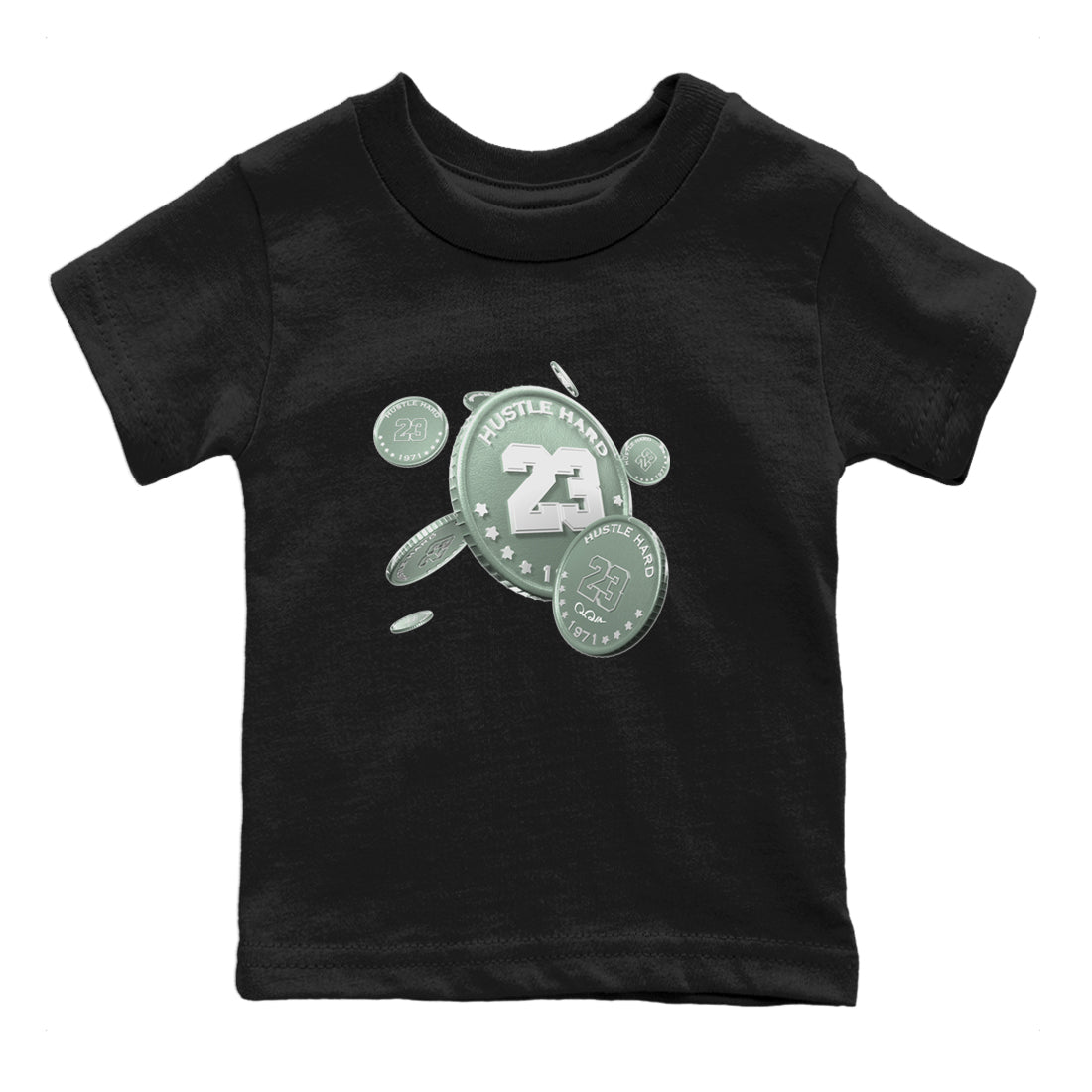 Coin Drop Kids Tops - Dunk Mica Green
