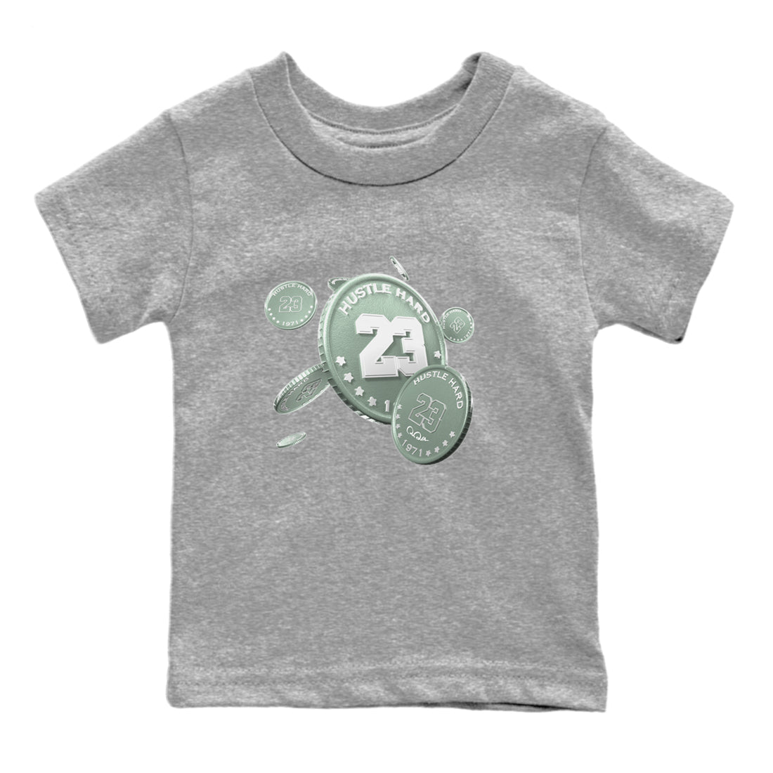 Coin Drop Kids Tops - Dunk Mica Green
