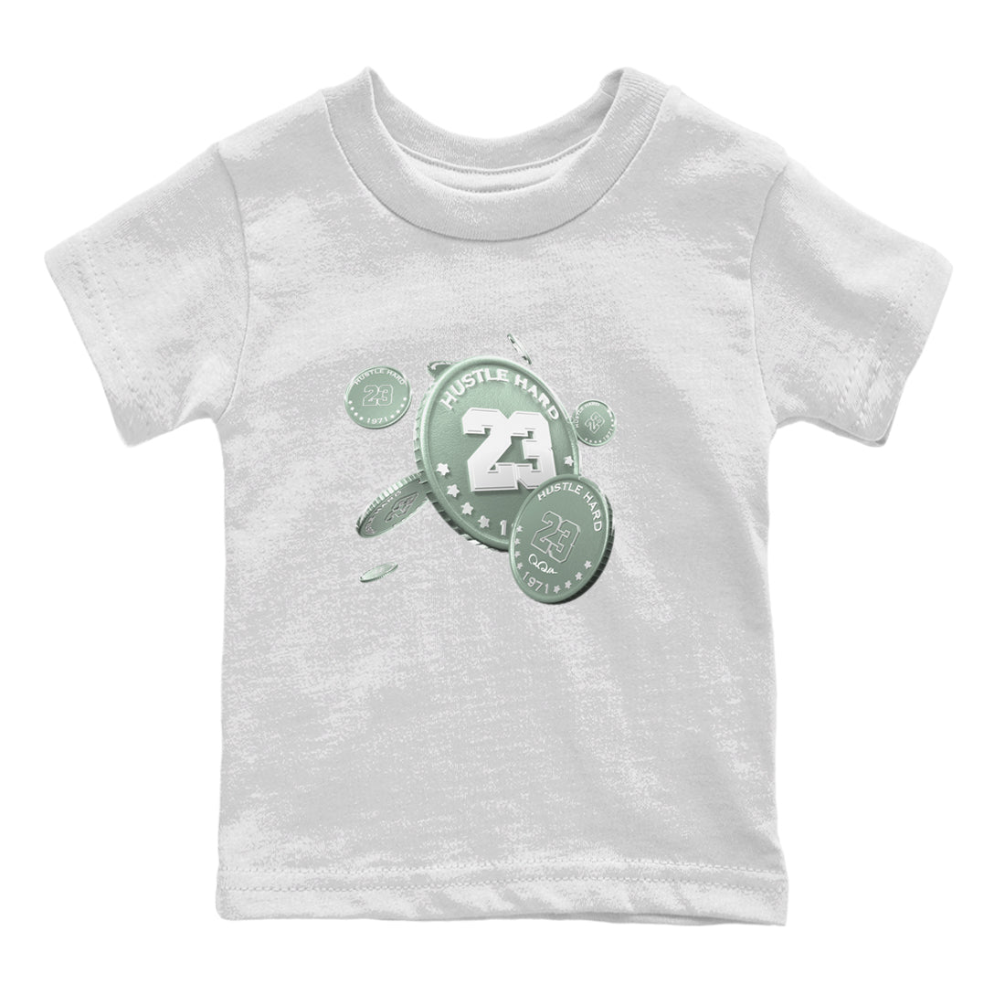 Coin Drop Kids Tops - Dunk Mica Green