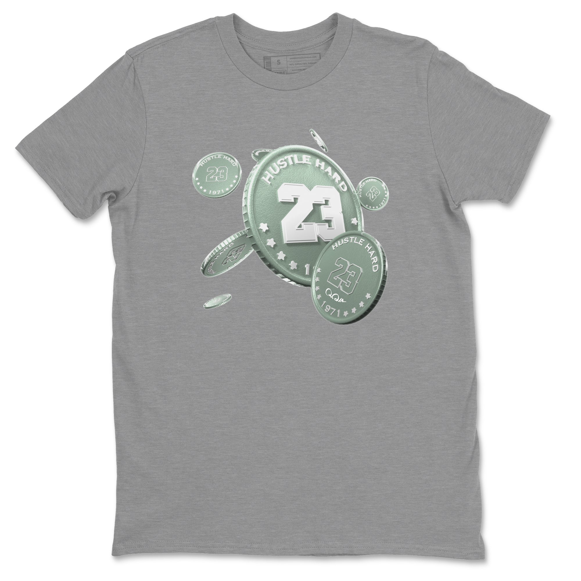 Coin Drop Unisex Tops - Dunk Mica Green