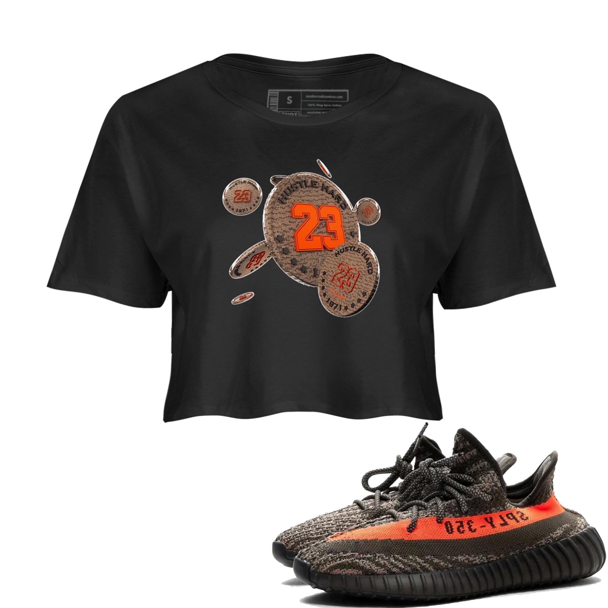 Coin Drop snkmatch Women's Top - Yeezy 350 Carbon Beluga