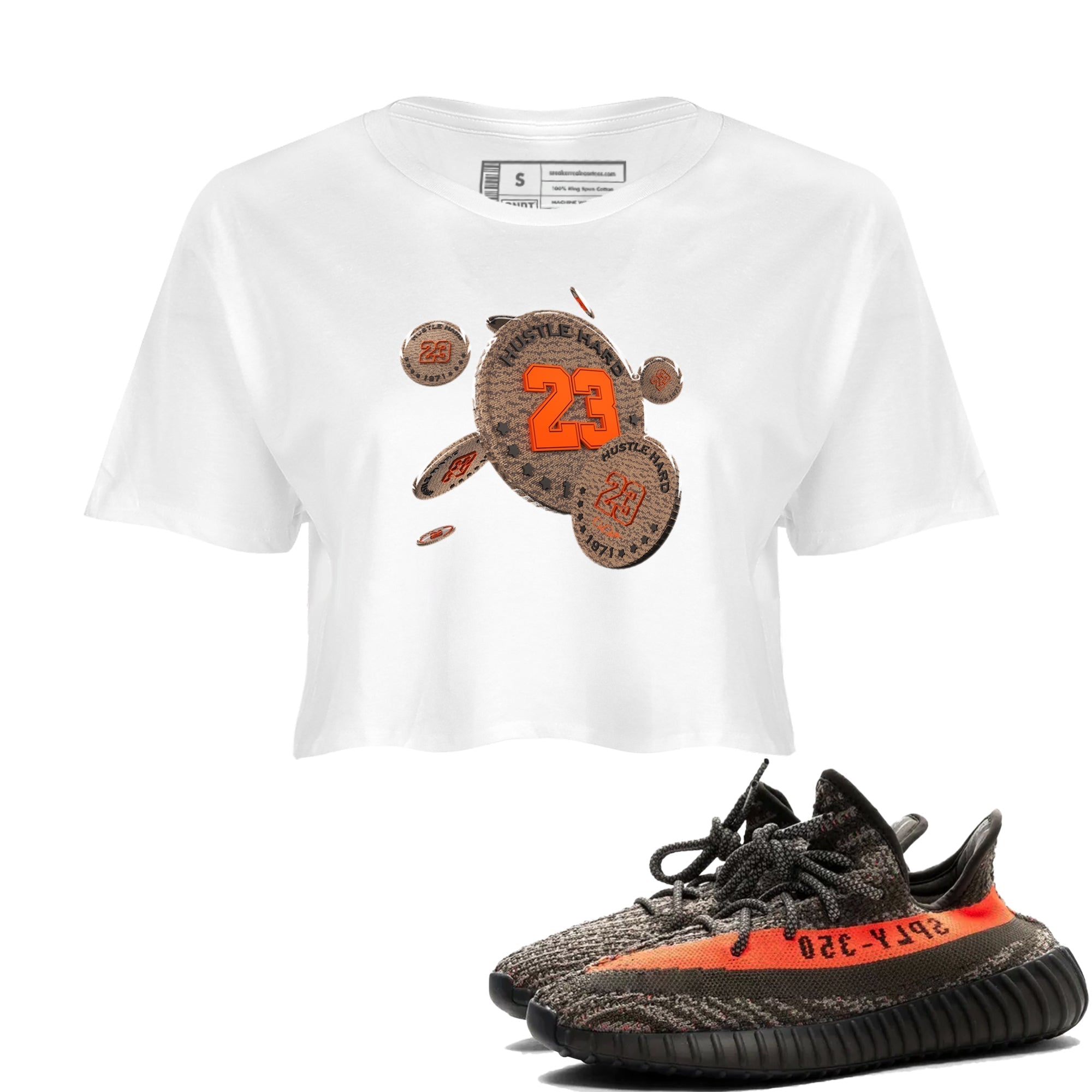 Coin Drop snkmatch Women's Top - Yeezy 350 Carbon Beluga