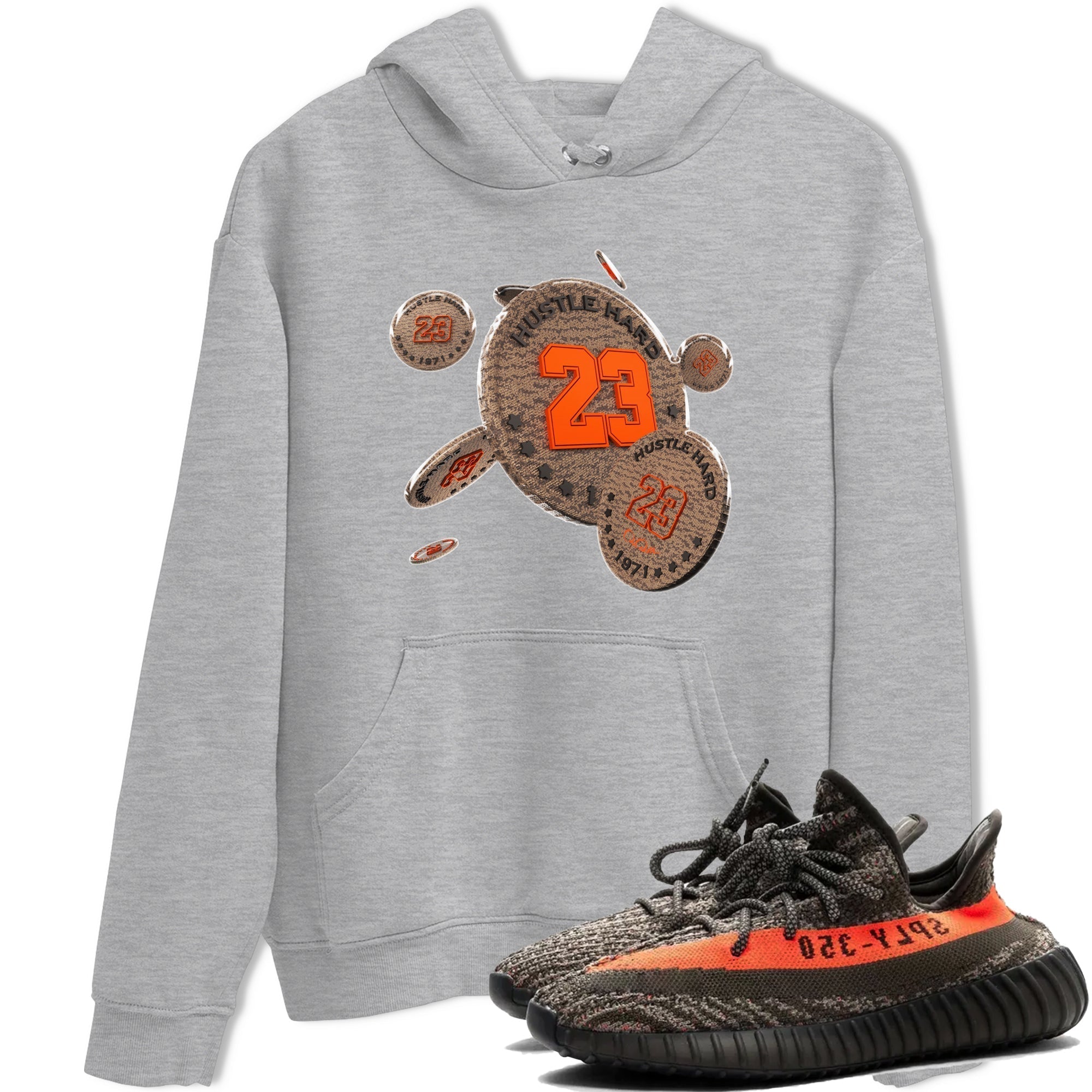 Coin Drop snkmatch Tee - Yeezy 350 Carbon Beluga
