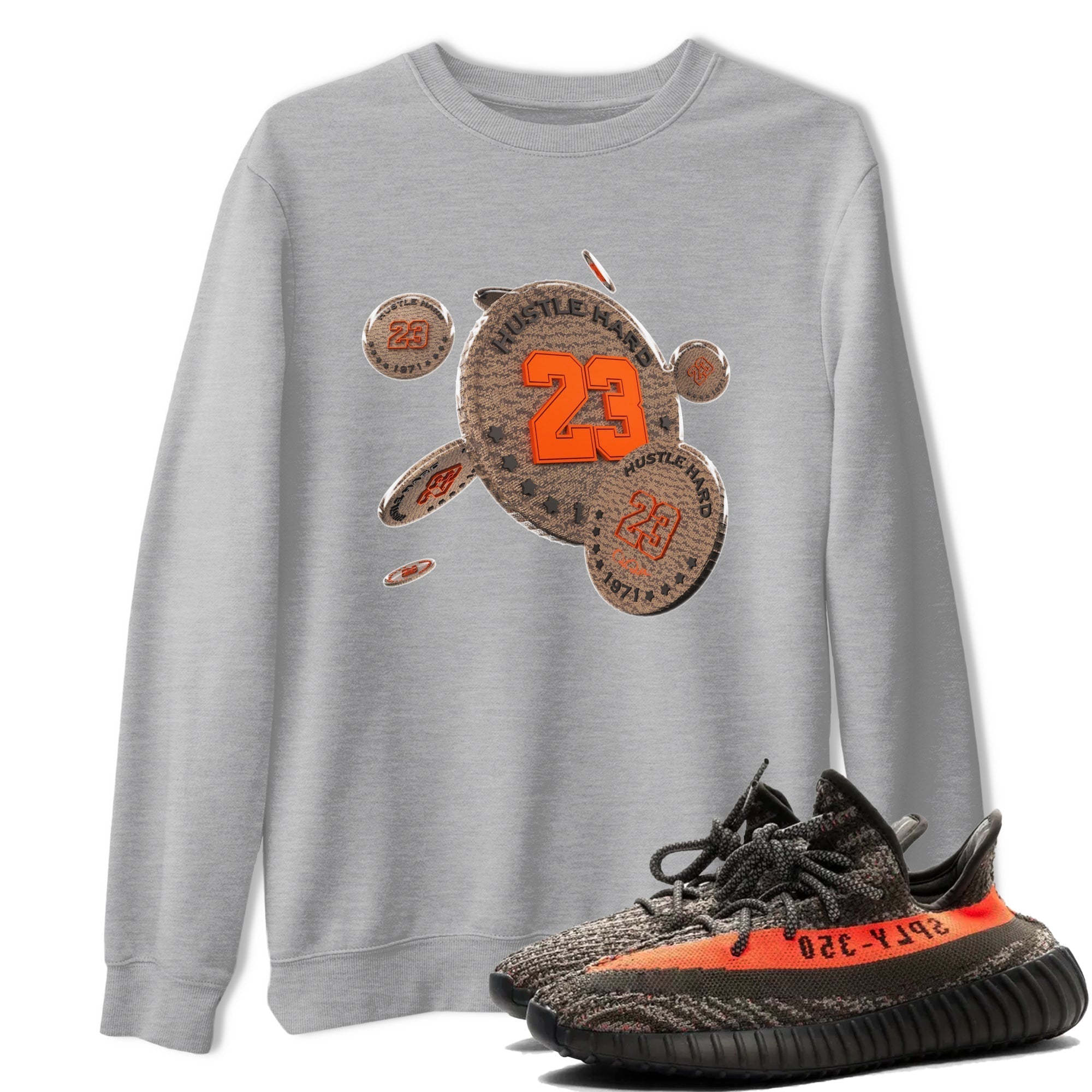 Coin Drop snkmatch Tee - Yeezy 350 Carbon Beluga