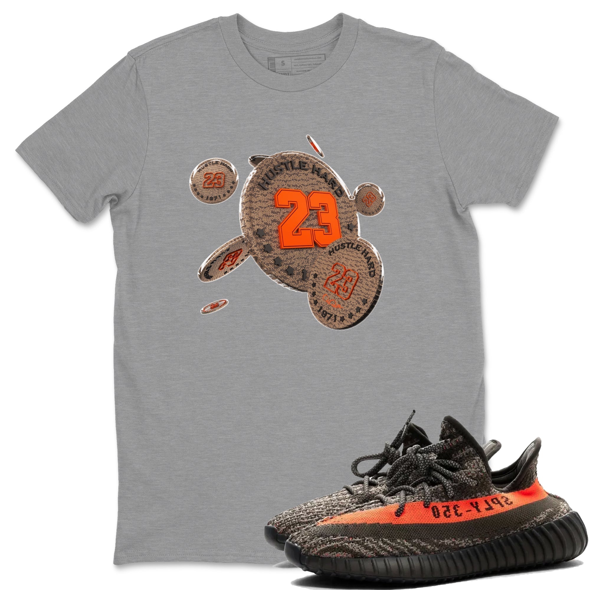 Coin Drop snkmatch Tee - Yeezy 350 Carbon Beluga