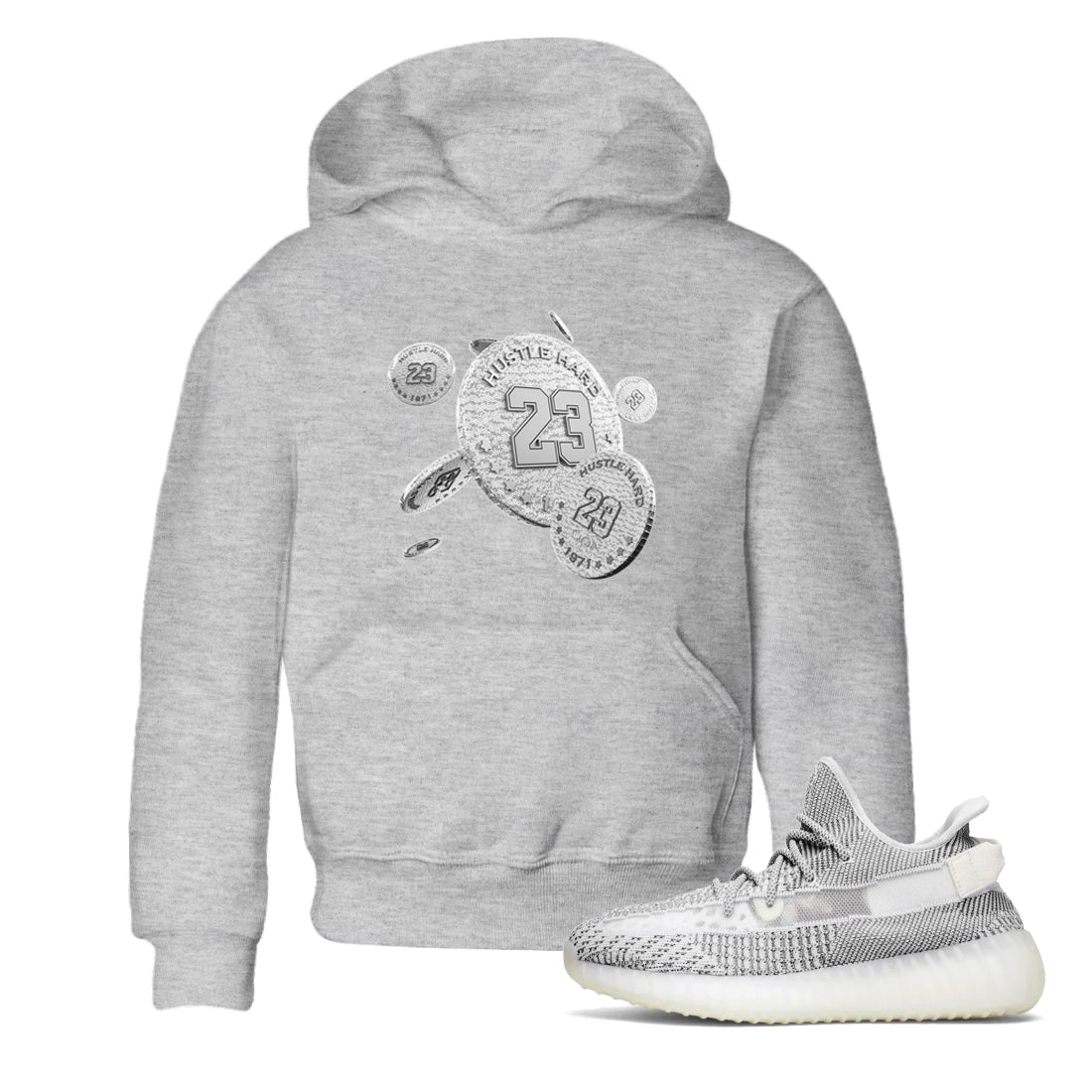 Coin Drop snkmatch Tee Kids - Yeezy 350 Static