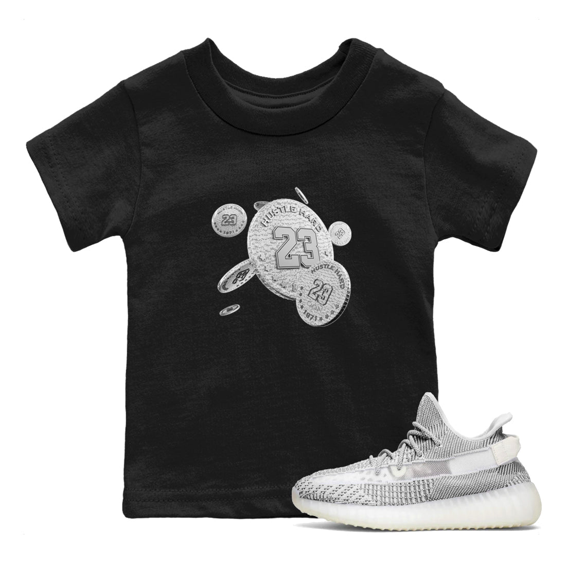 Coin Drop snkmatch Tee Kids - Yeezy 350 Static