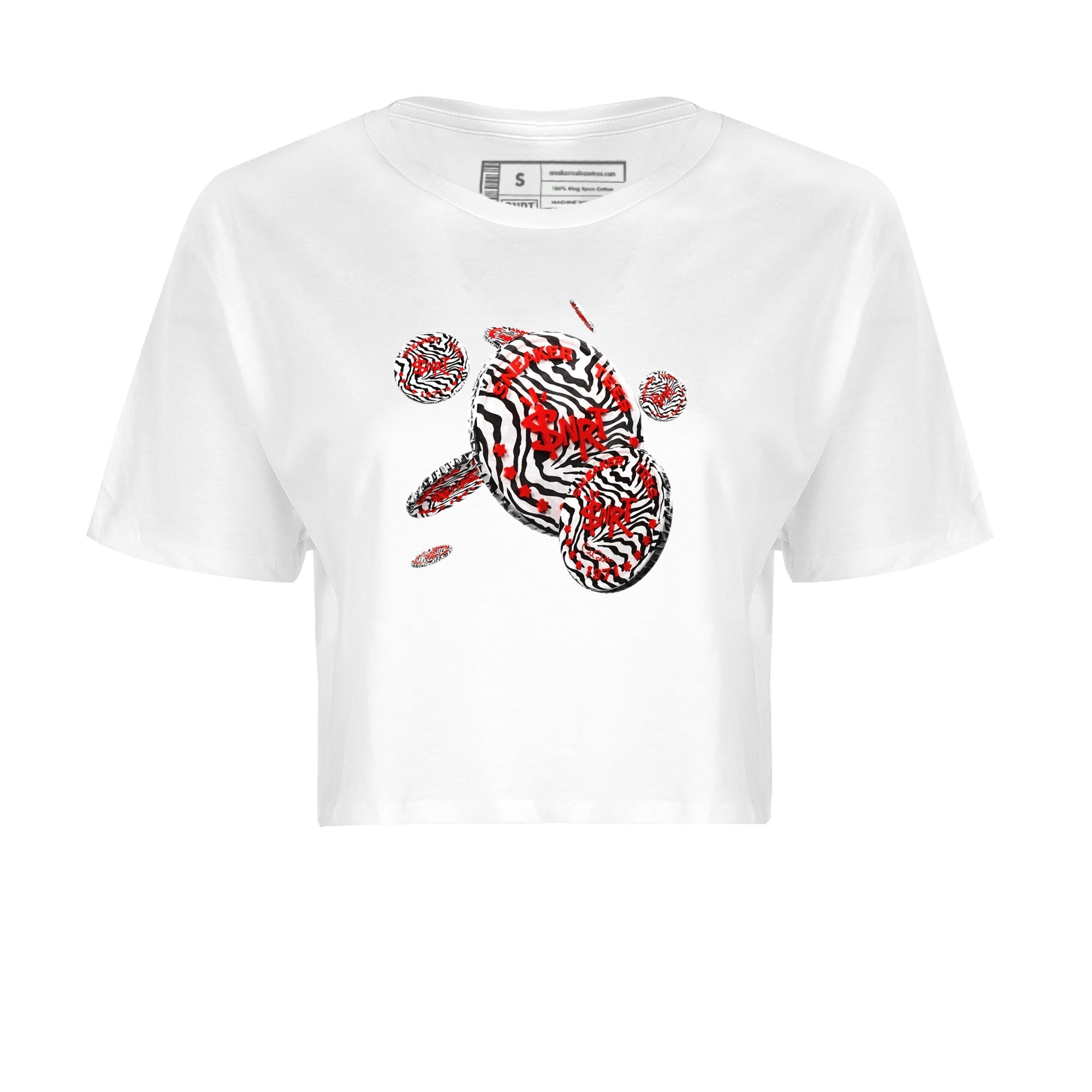 Coin Drop Women's Tops - Yeezy 350 Zebra