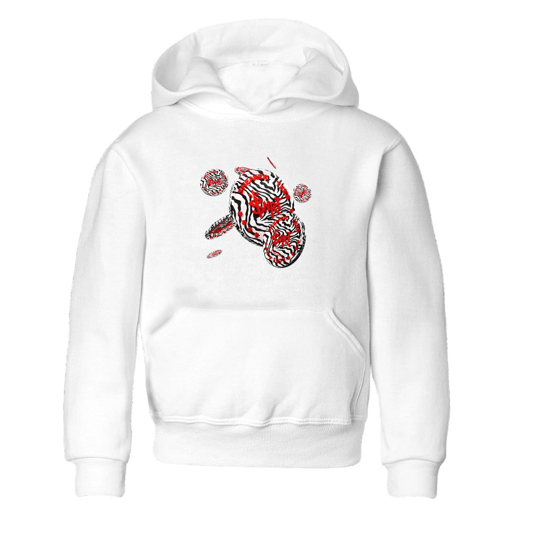 Coin Drop Kids Tops - Yeezy 350 Zebra
