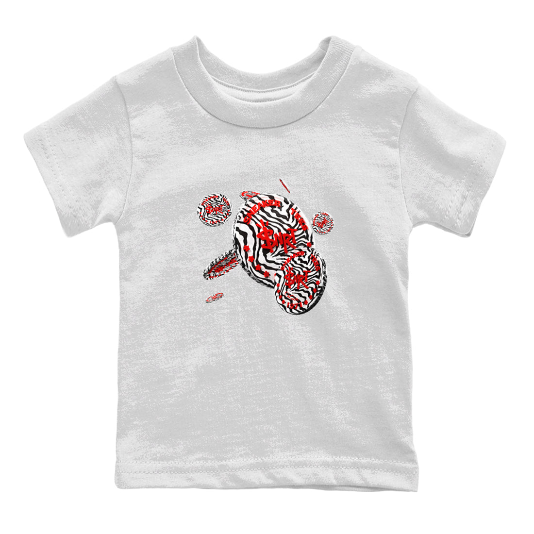 Coin Drop Kids Tops - Yeezy 350 Zebra