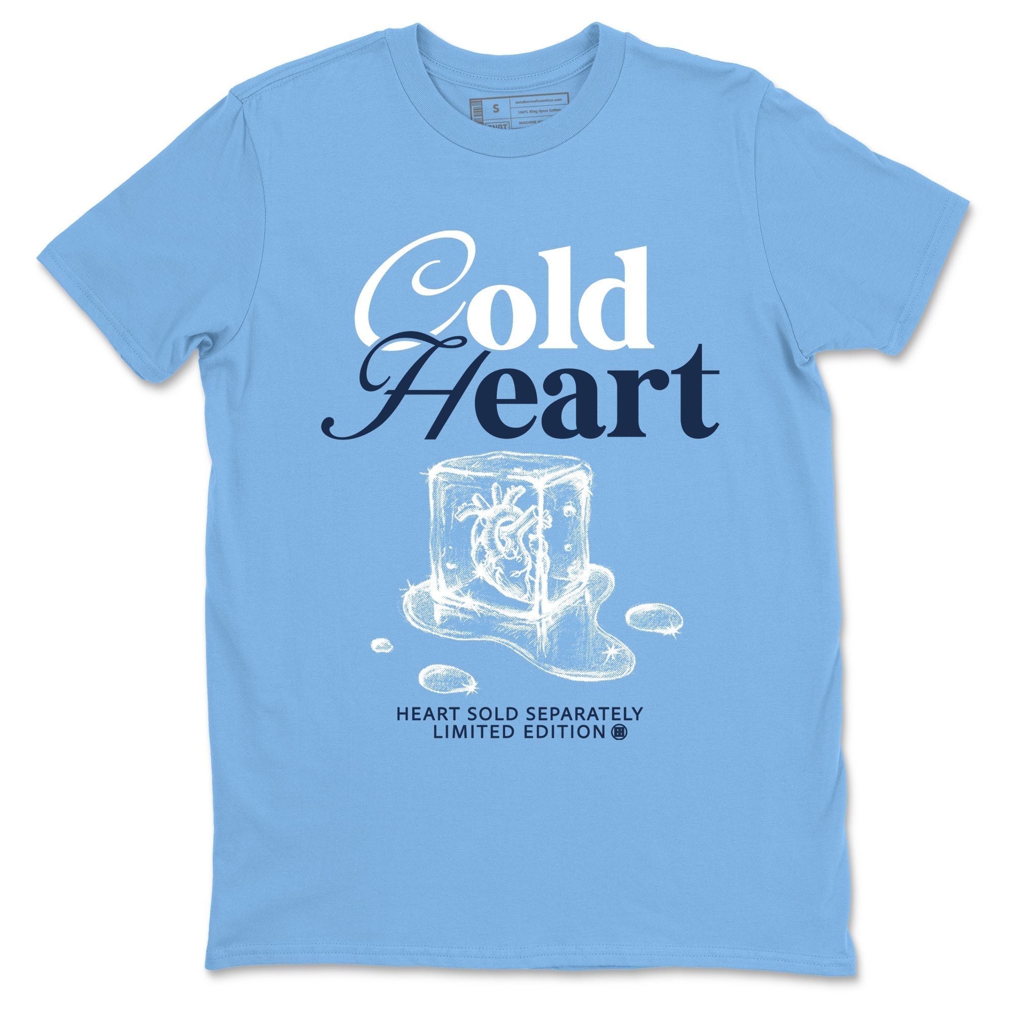 Cold Heart snkmatch Tees - Air Jordan 1 Obsidian