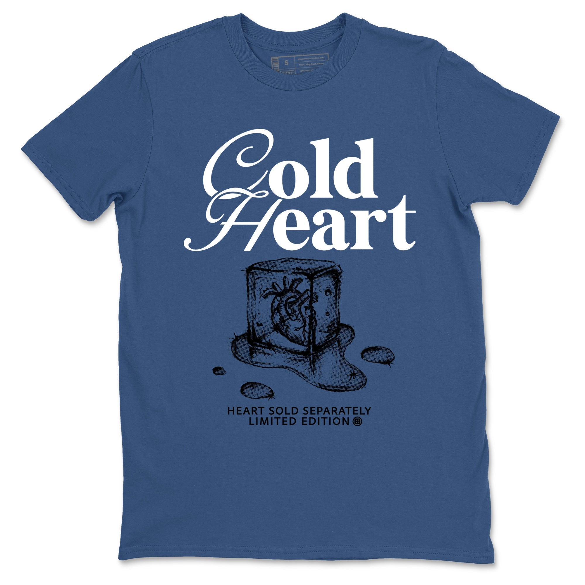 Cold Heart snkmatch Tees - Air Jordan 3 A Ma Maniere x Diffused Blue