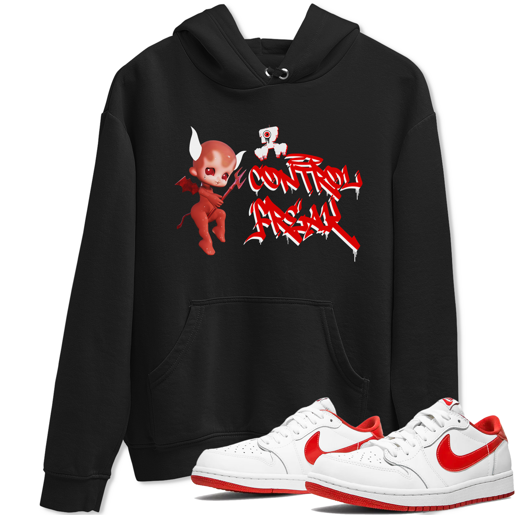 Control Freak snkmatch Tee - Air Jordan 1 University Red