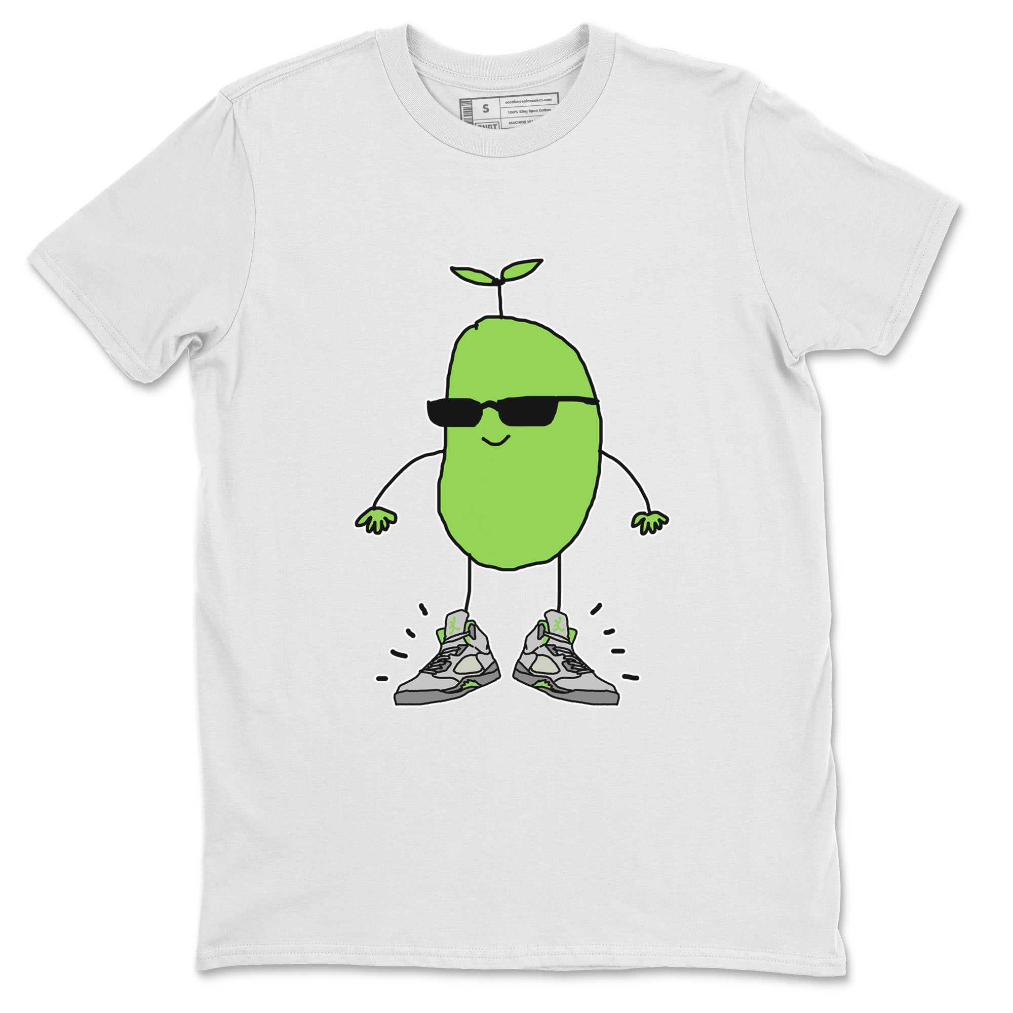 Cool Beans Unisex Tops - Air Jordan 5 Green Bean