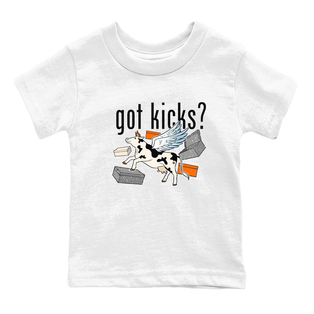 Cow Got Kicks snkmatch Tees Kids - Air Jordan 5 Craft