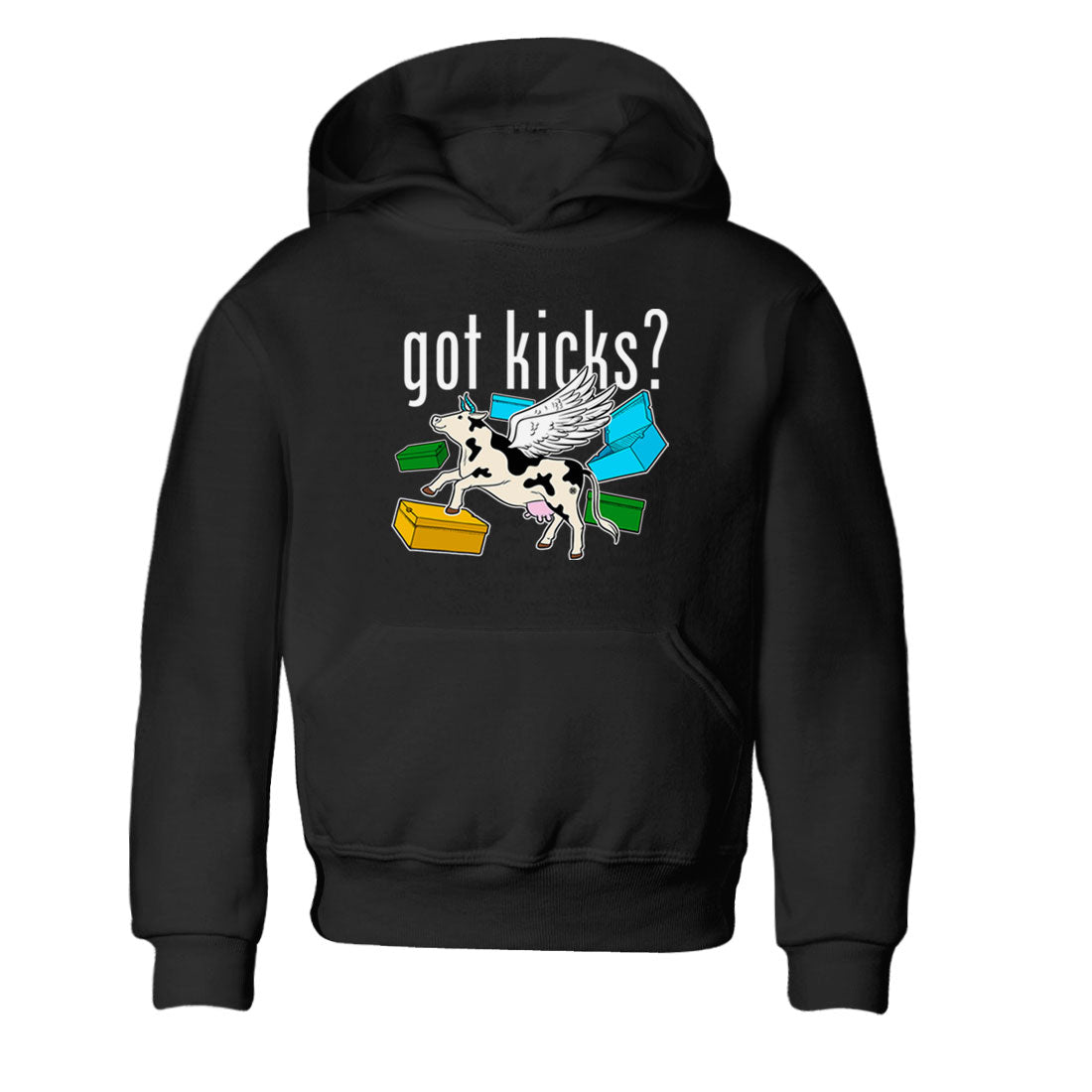 Cow Got Kicks snkmatch Tees Kids - Dunk Chunky Dunky