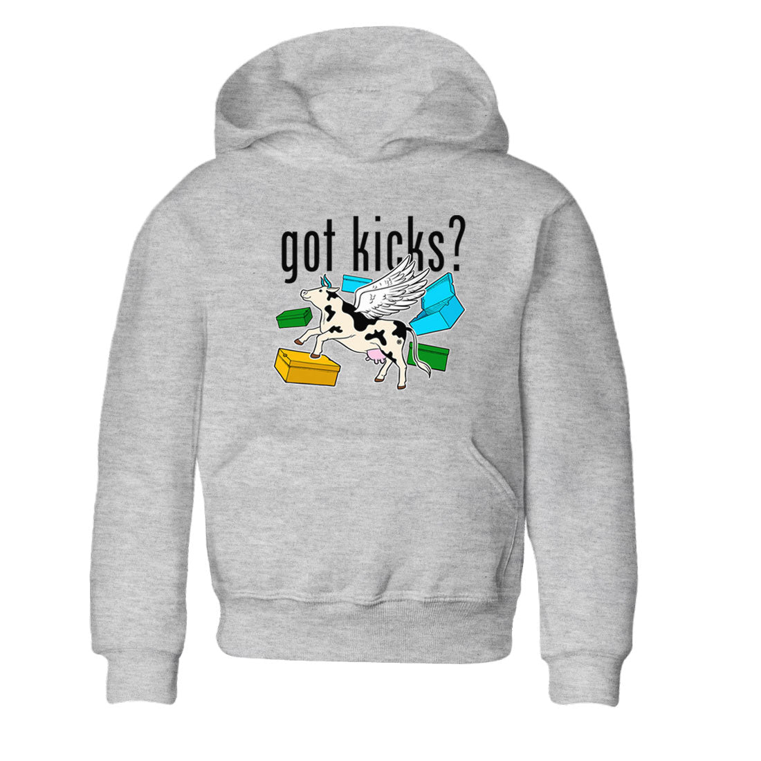 Cow Got Kicks snkmatch Tees Kids - Dunk Chunky Dunky