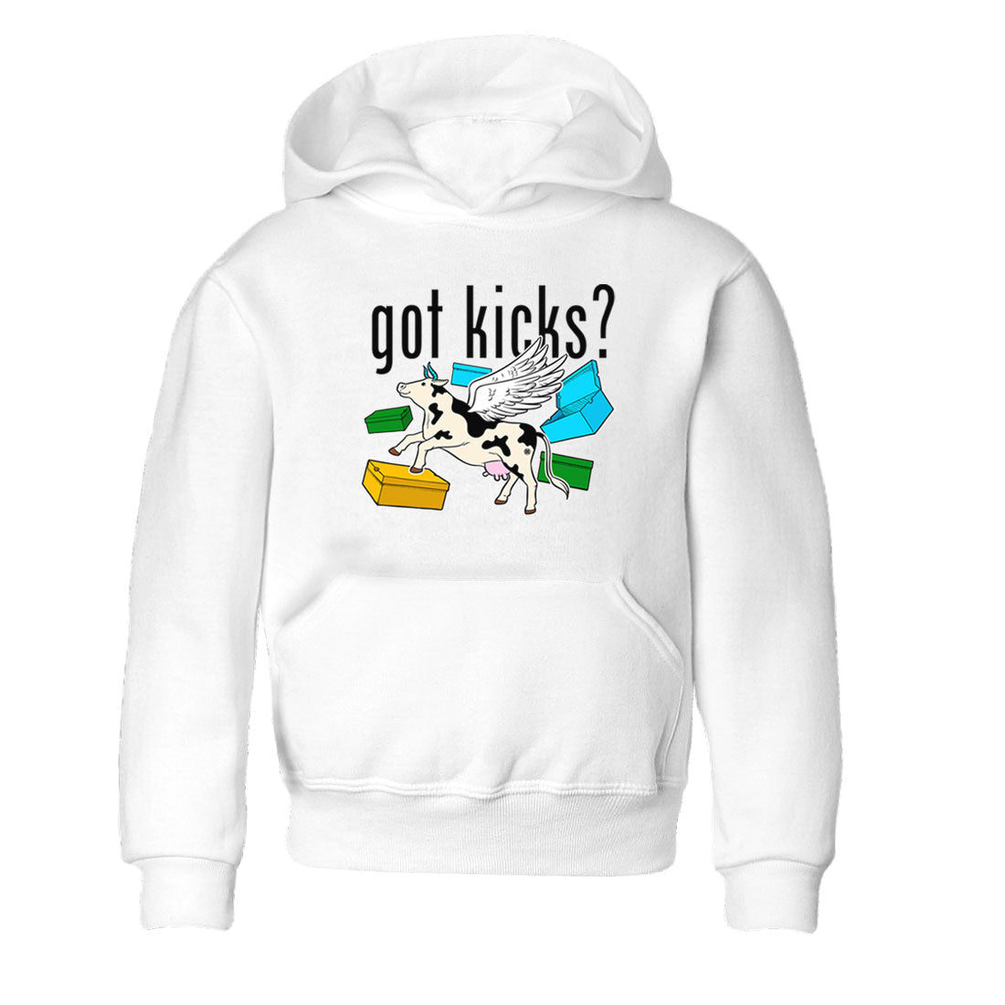 Cow Got Kicks snkmatch Tees Kids - Dunk Chunky Dunky