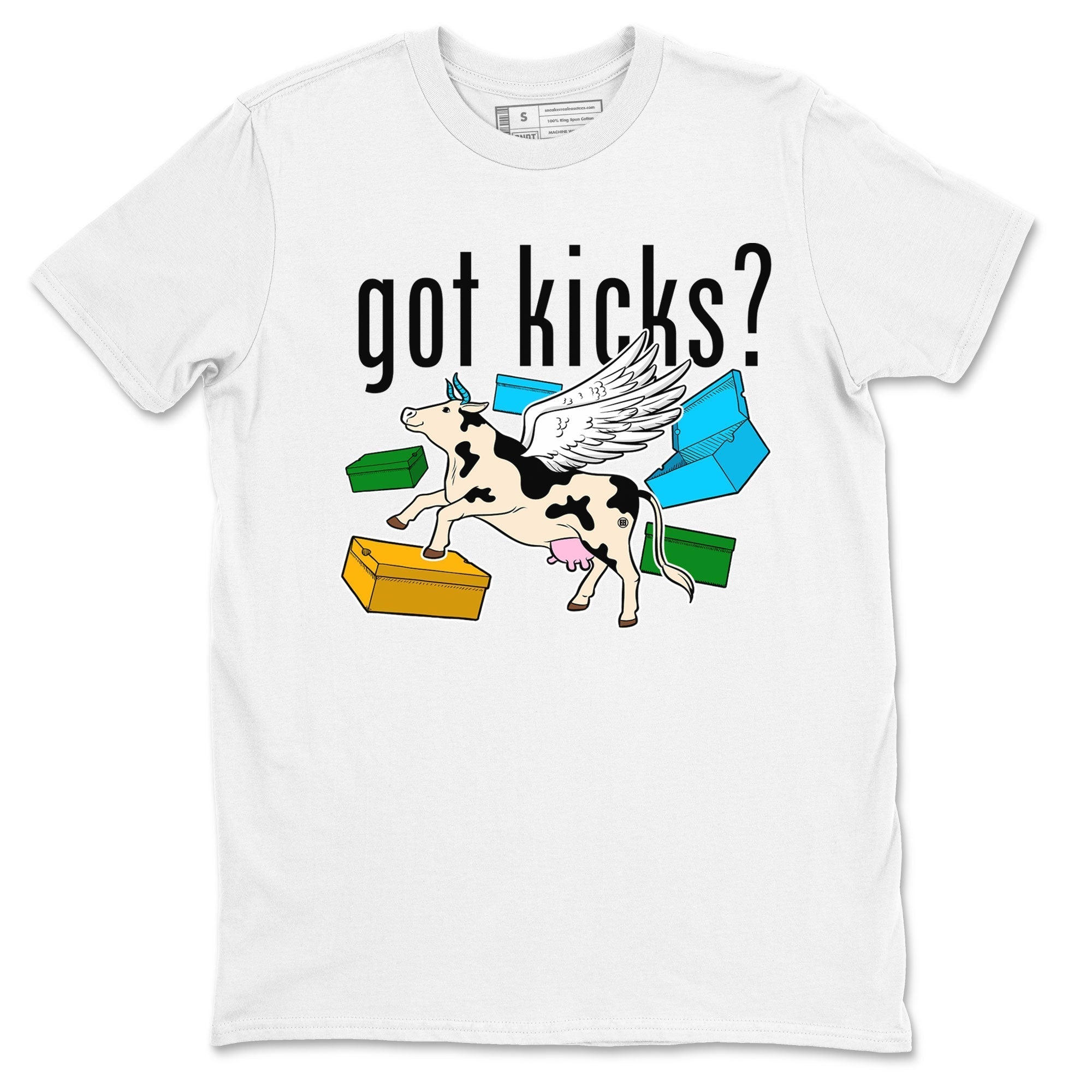 Cow Got Kicks snkmatch Tees - Dunk Chunky Dunky