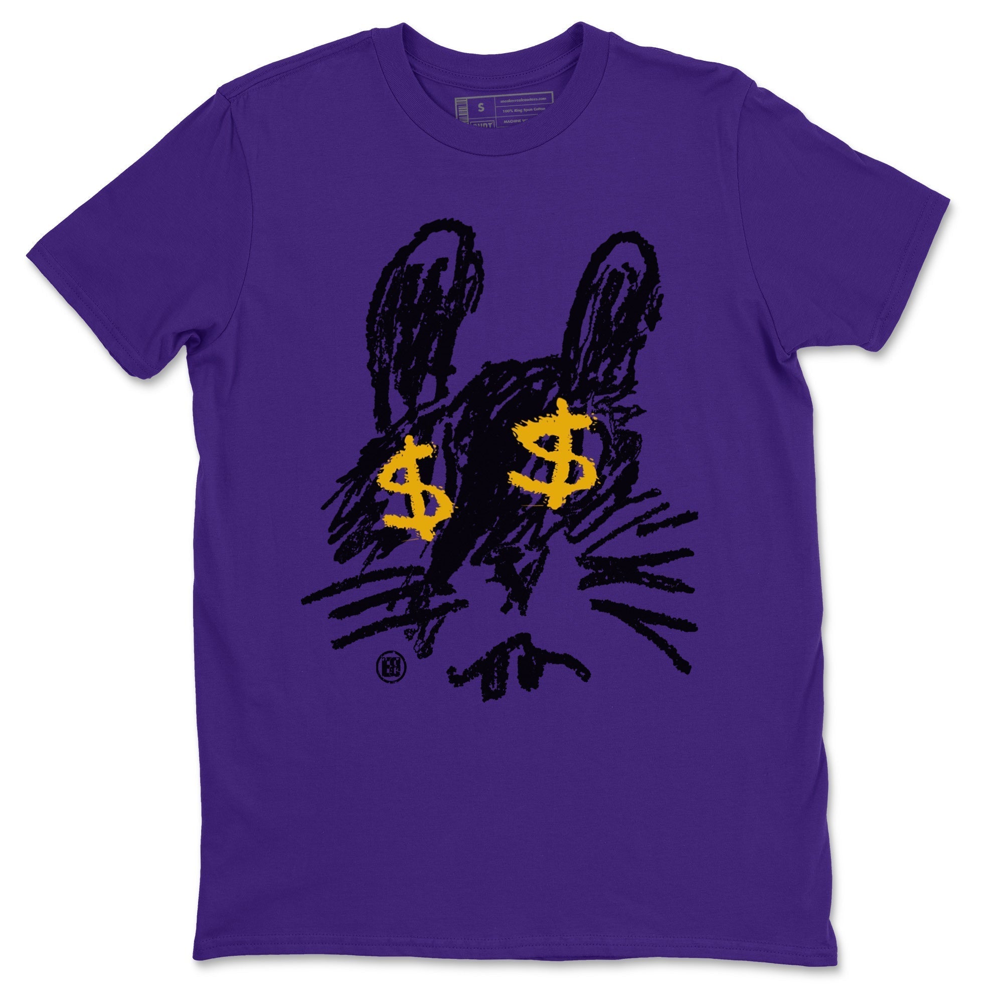 Crayon Bunny Unisex Tops - Air Jordan 12 Field Purple