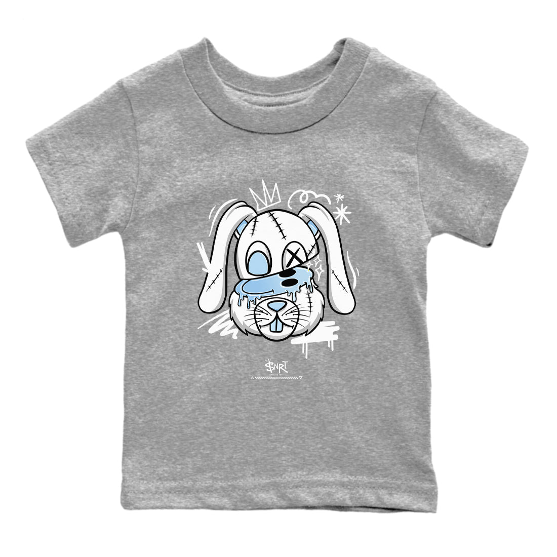 Crazy Bunny snkmatch Tees Kids - Air Jordan 11 Retro Legend Blue