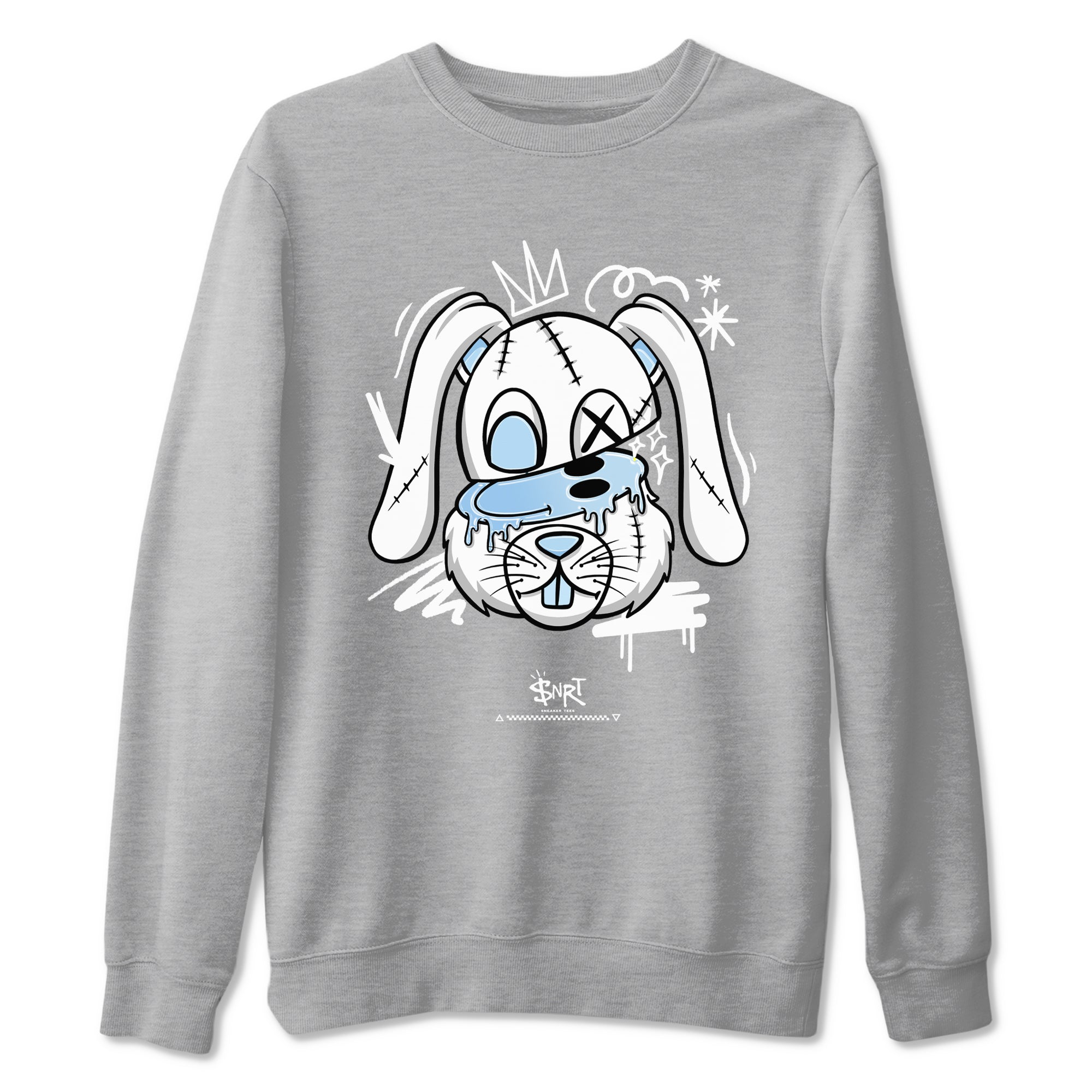 Crazy Bunny snkmatch Tees - Air Jordan 11 Retro Legend Blue