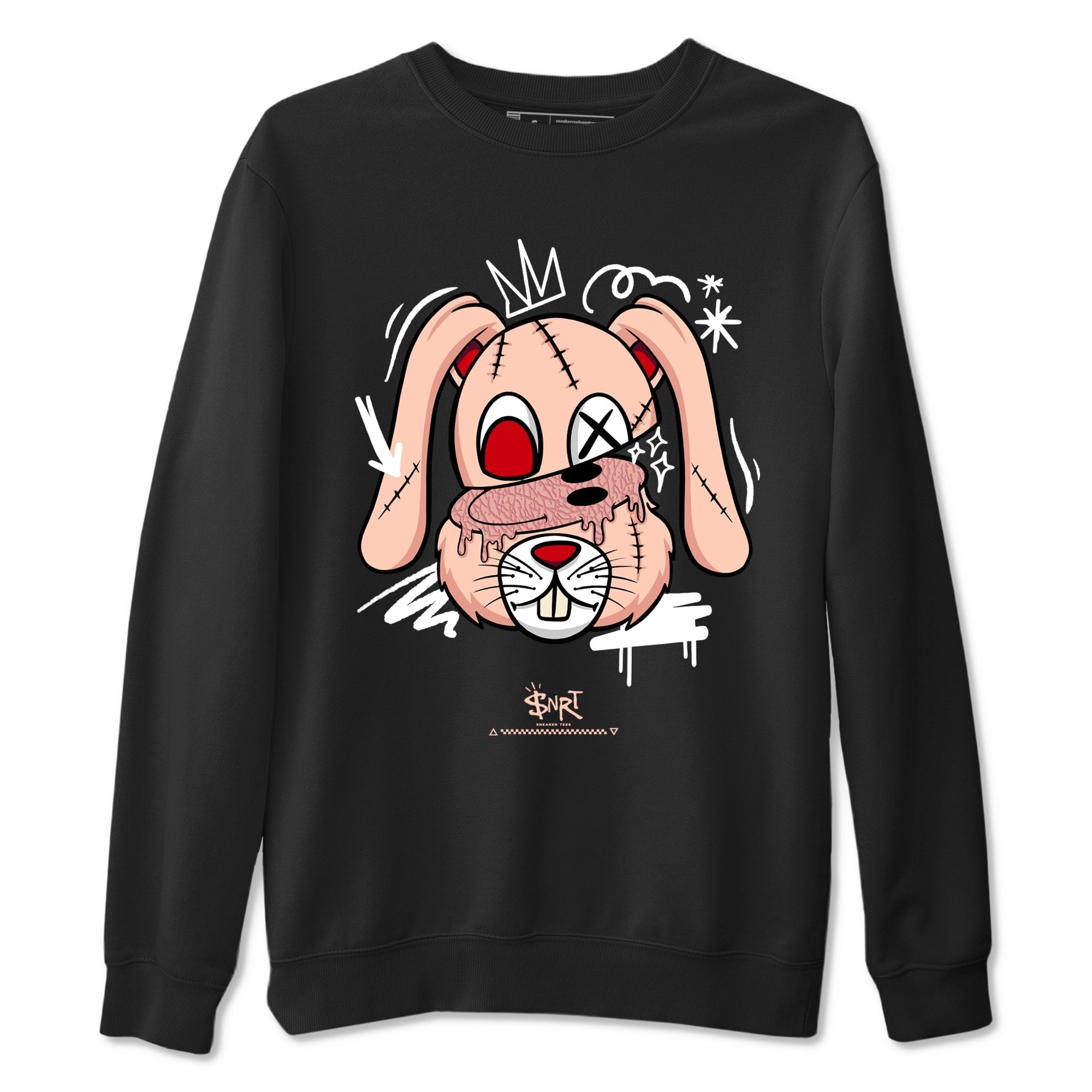 Crazy Bunny snkmatch Tees - Air Jordan 3 Valentines Day