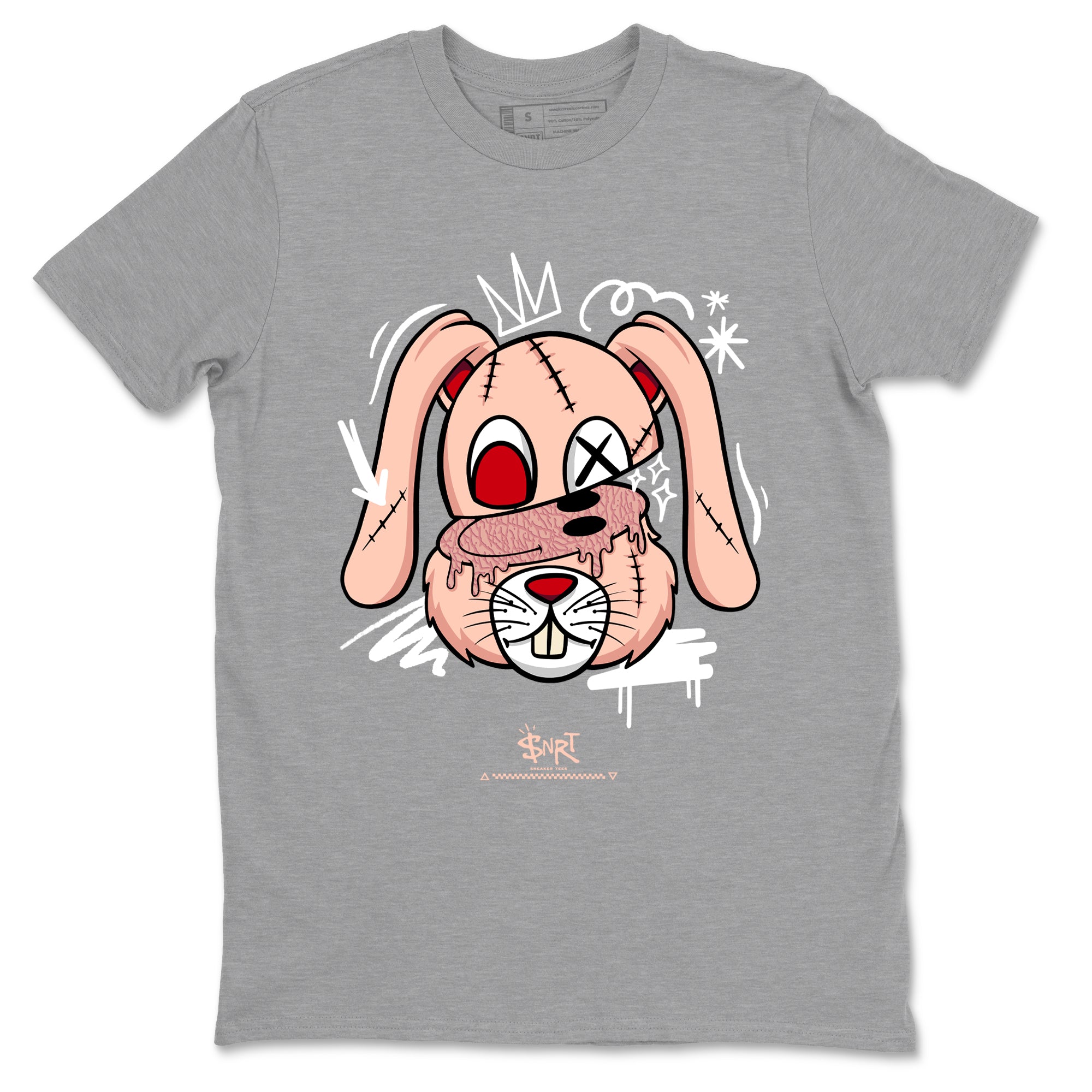 Crazy Bunny snkmatch Tees - Air Jordan 3 Valentines Day