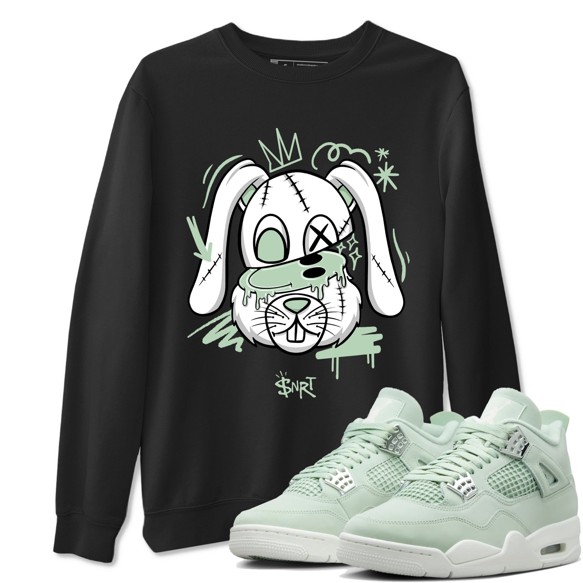 Crazy Bunny snkmatch Tees - Air Jordan 4 Abundance