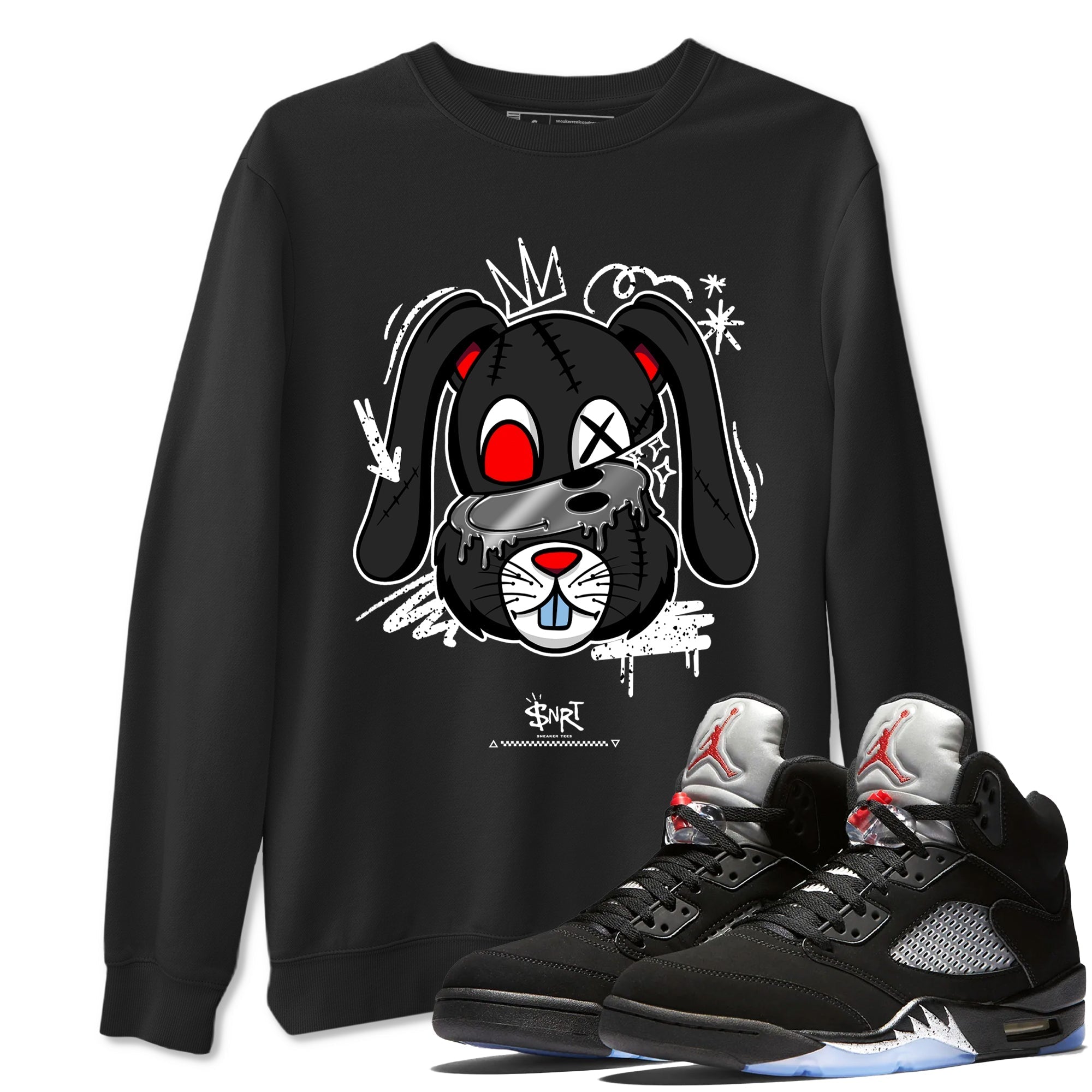 Crazy Bunny snkmatch Tees - Air Jordan 5 Reimagined