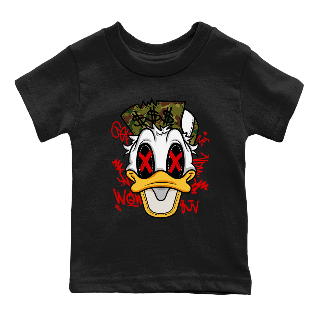 Crazy Duck SNRT Sneaker Tees Kids - Air Max 90 Reverse Duck Camo